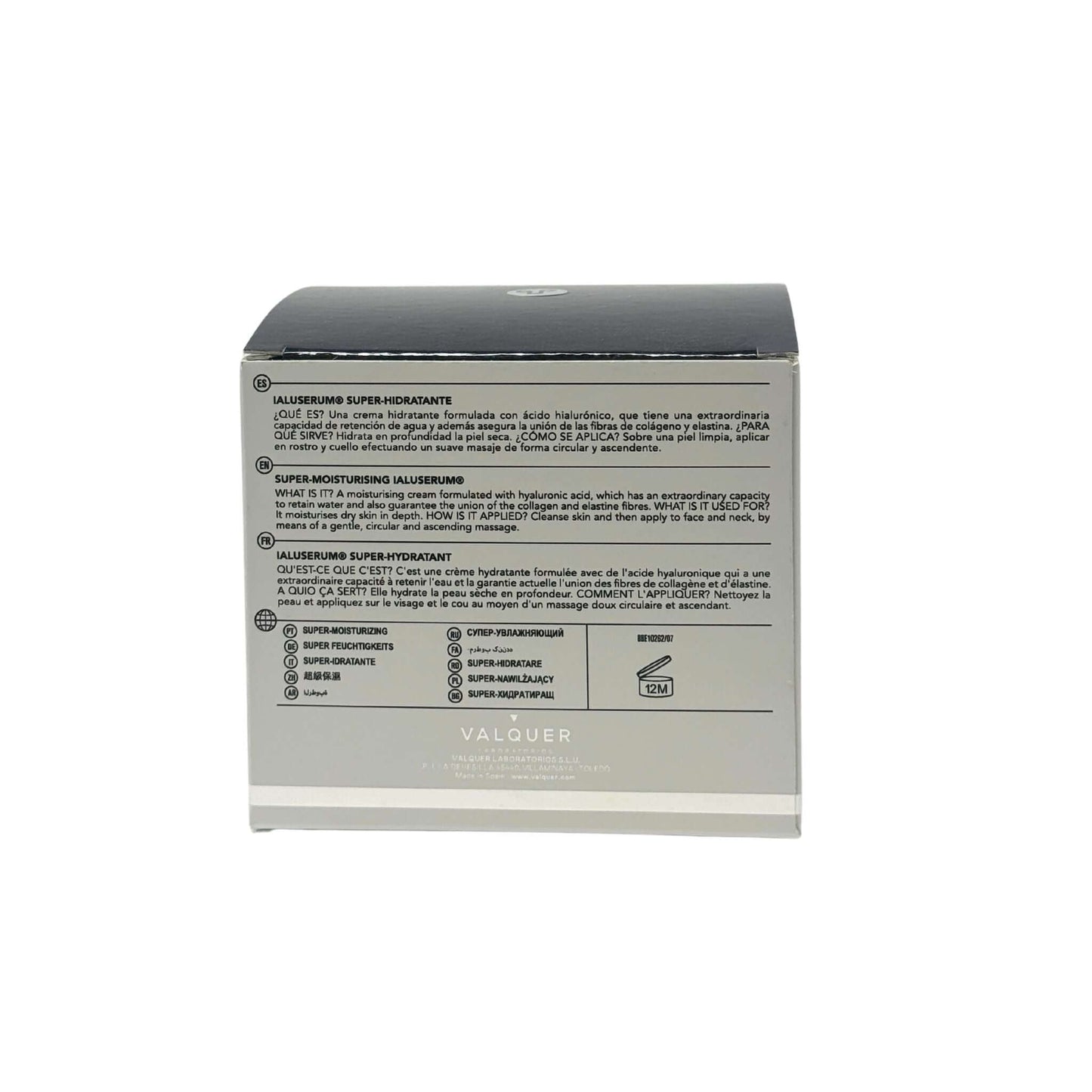 Ialuserum Facial Super - Hidratante – Hidratación Profunda con Ácido Hialurónico y Protección Solar - Montber Professional Brand