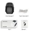 Intelligent Home Use Electric Intelligent Kneading Heating Knee Massager Rechargeable Pain Relief Infrared Laser Vibration Knee Massager - Montber Professional Brand