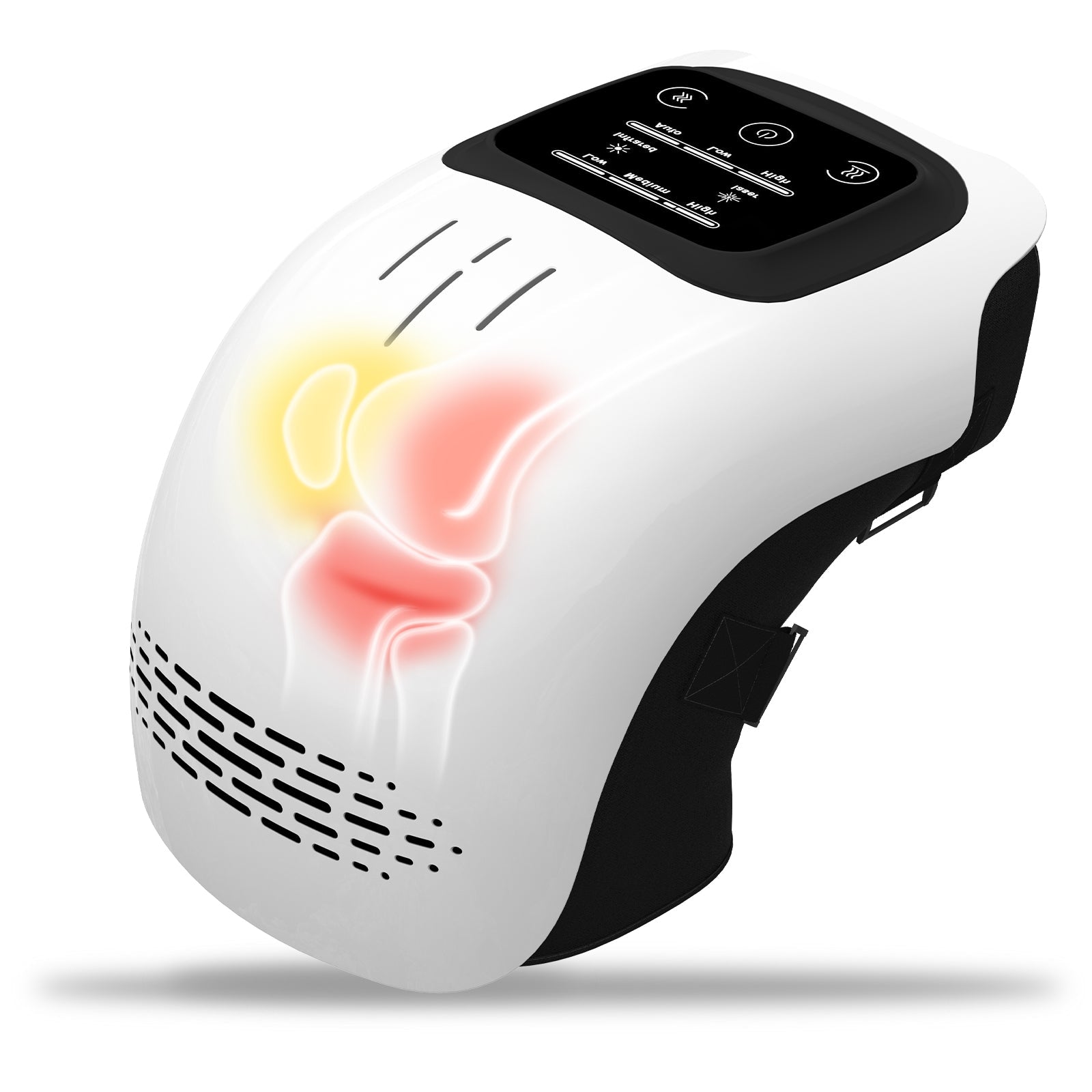 Intelligent Home Use Electric Intelligent Kneading Heating Knee Massager Rechargeable Pain Relief Infrared Laser Vibration Knee Massager - Montber Professional Brand