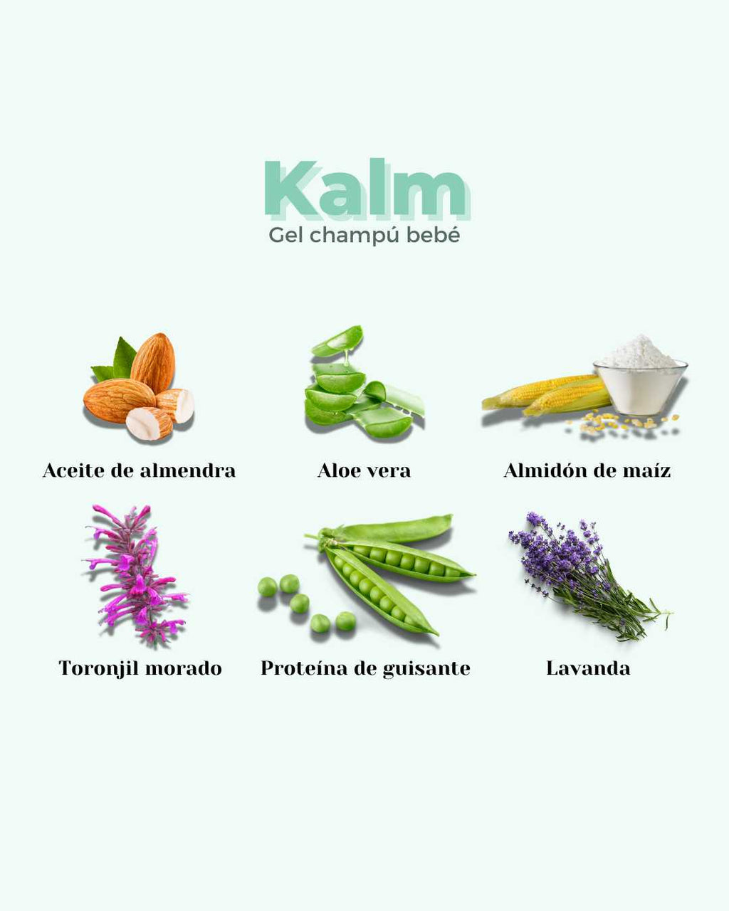 KALM Champú - Gel Bebé - Montber Professional Brand