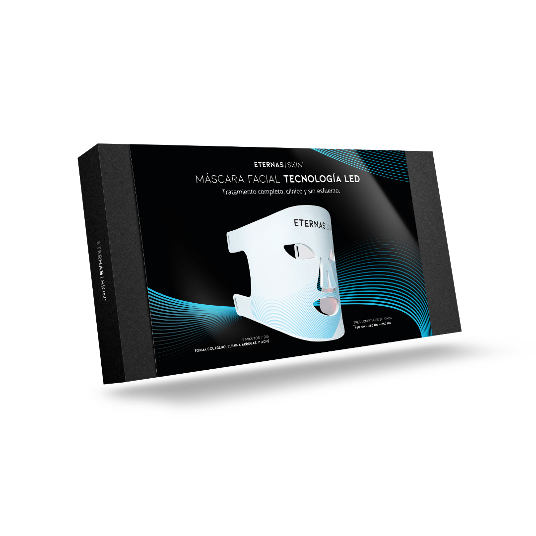 Kit Completo de Máscaras LED Infrarrojas 850nm – Silicona Médica para Rostro, Cuello y Escote - Montber Professional Brand