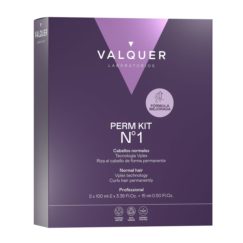 Kit para permanente Nº 1 (normales) - 210 ml - Montber Professional Brand