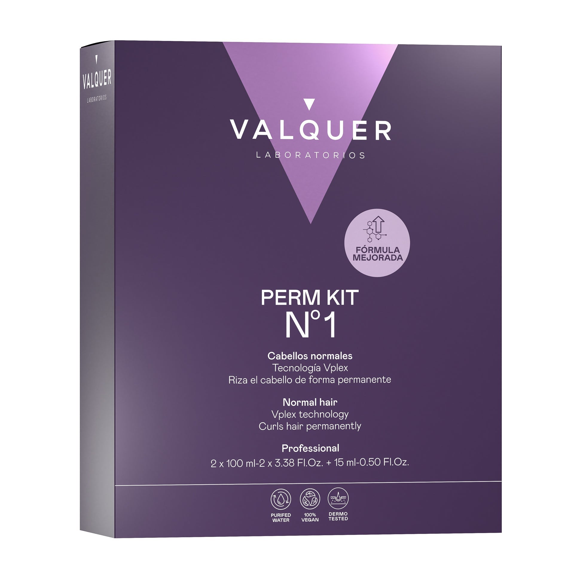 Kit para permanente Nº 1 (normales) - 210 ml - Montber Professional Brand