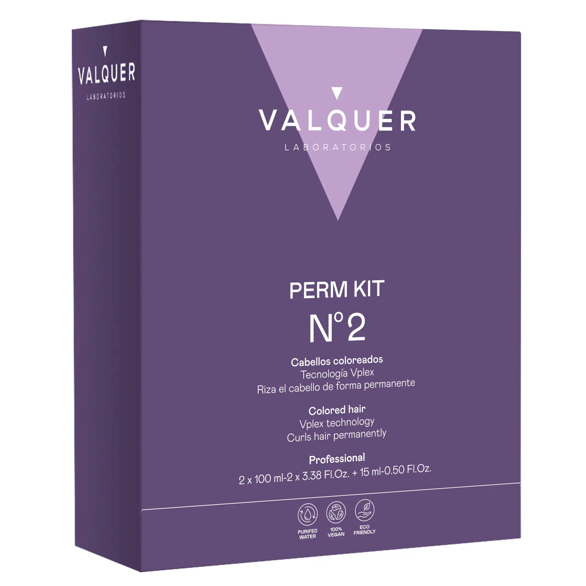 Kit para permanente Nº 2 (coloreados) - 210 ml - Montber Professional Brand