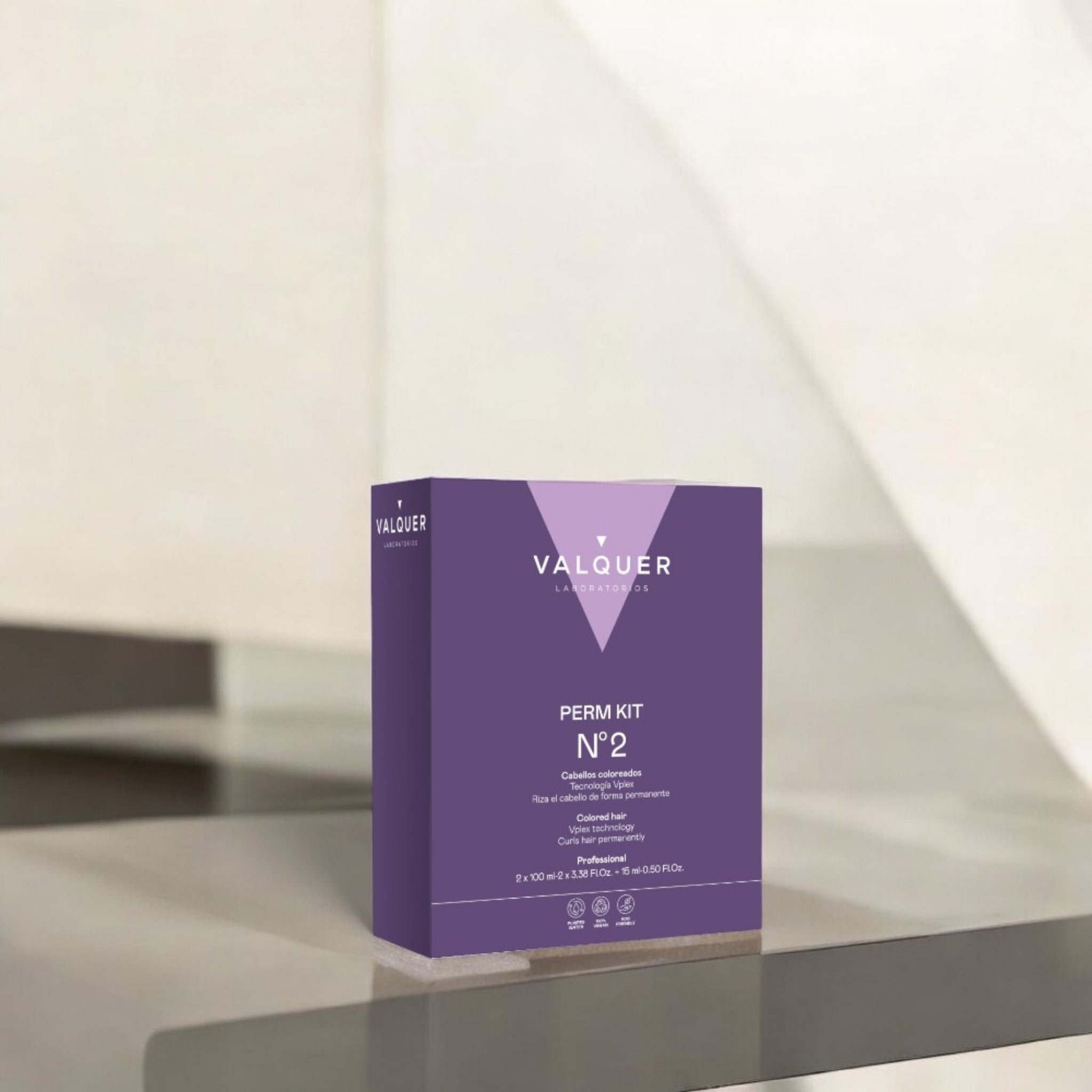 Kit para permanente Nº 2 (coloreados) - 210 ml - Montber Professional Brand