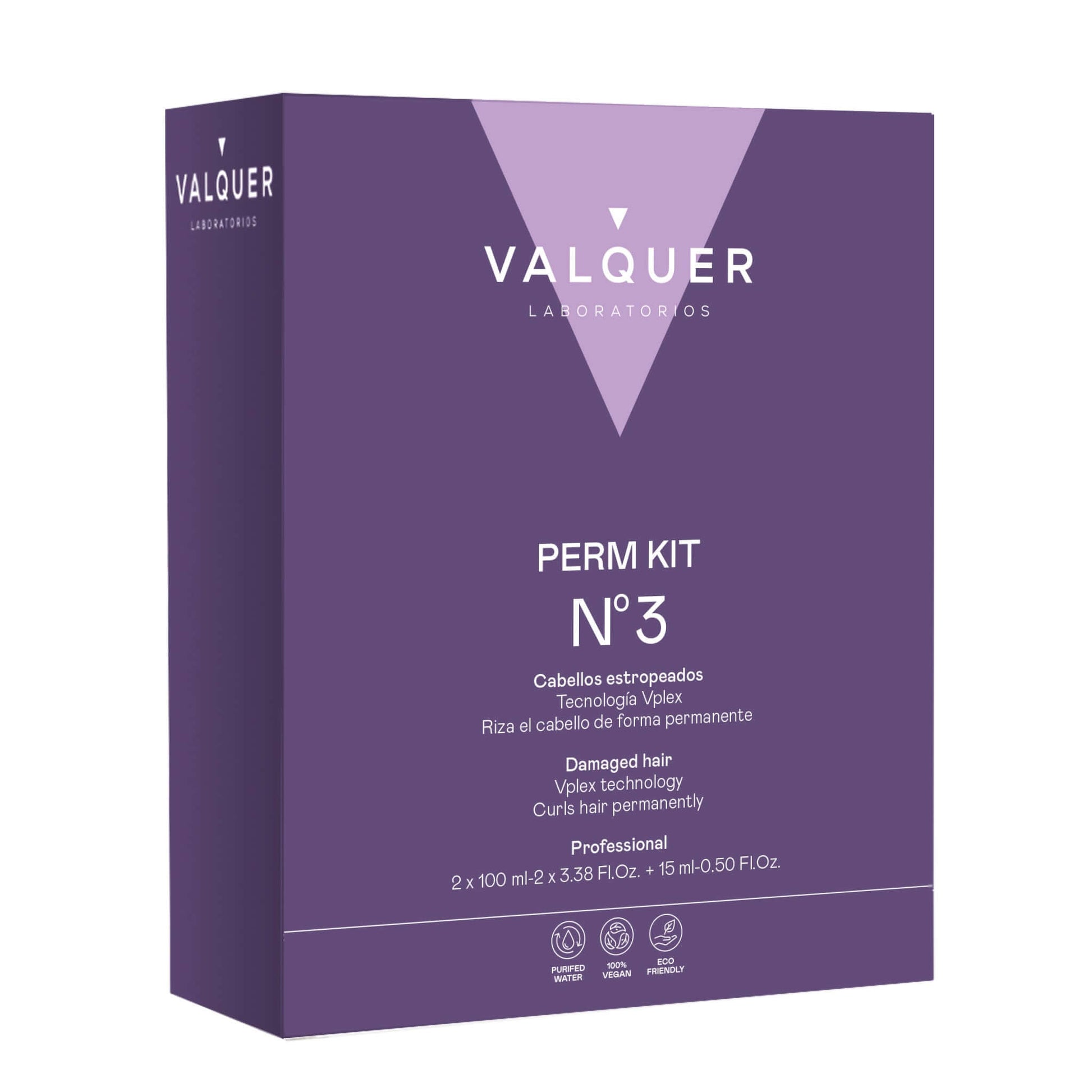 Kit para permanente Nº 3 (estropeados) - 210 ml - Montber Professional Brand