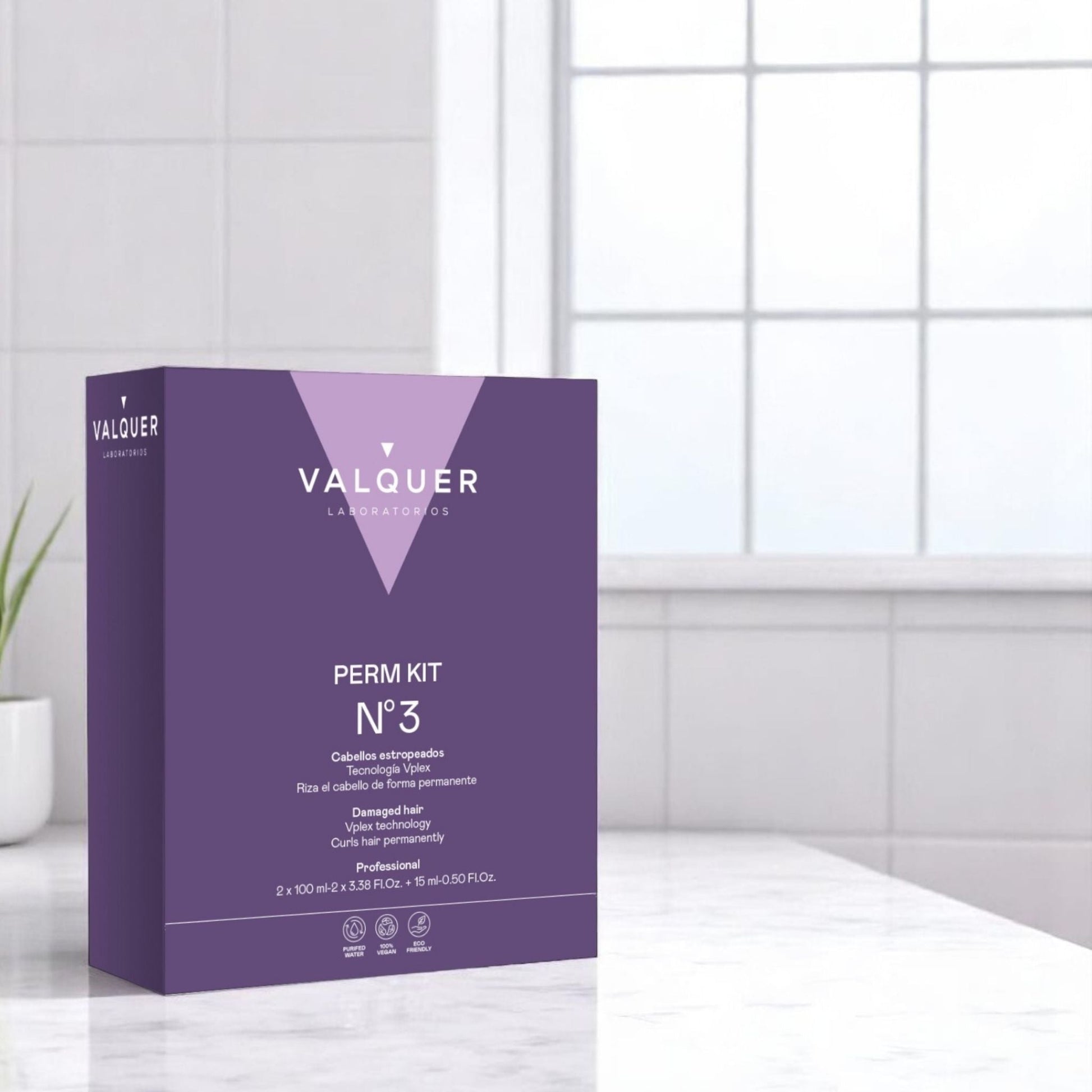 Kit para permanente Nº 3 (estropeados) - 210 ml - Montber Professional Brand