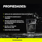L-Citrulina Malato en Polvo: Aumenta tu Energía al Entrenar - Montber Professional Brand