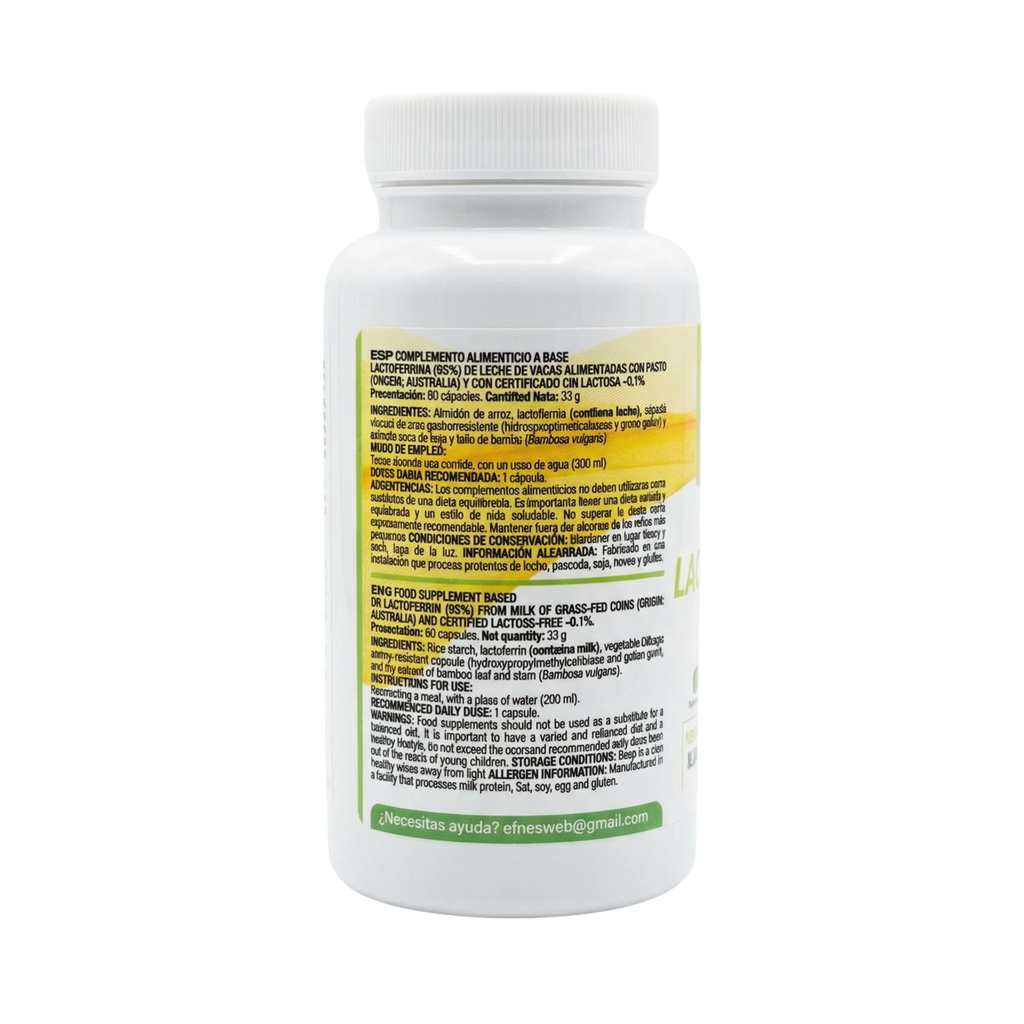 Lactoferrin 200 mg EFNE – The Elixir of Cellular and Immune Protection