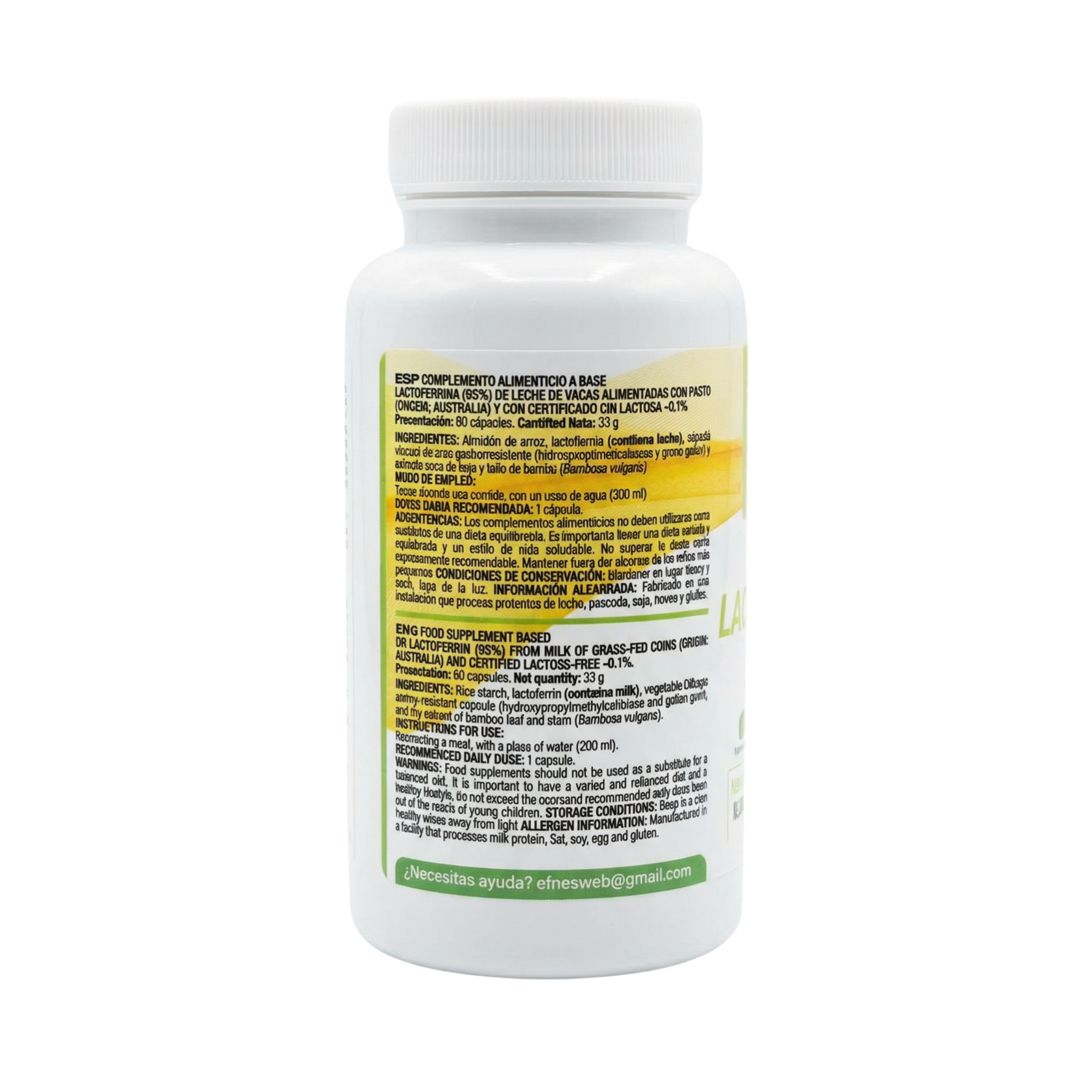 Lactoferrin 200 mg EFNE – The Elixir of Cellular and Immune Protection