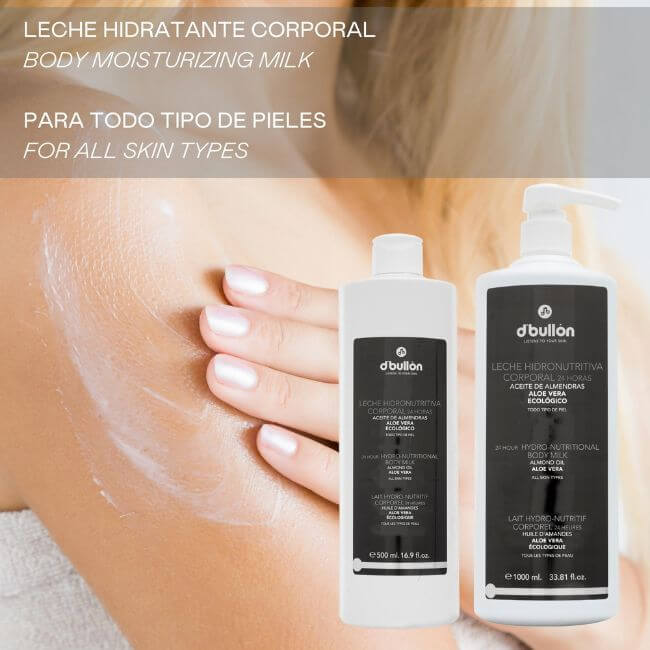 Leche corporal hidronutritiva 24h - Montber Professional Brand