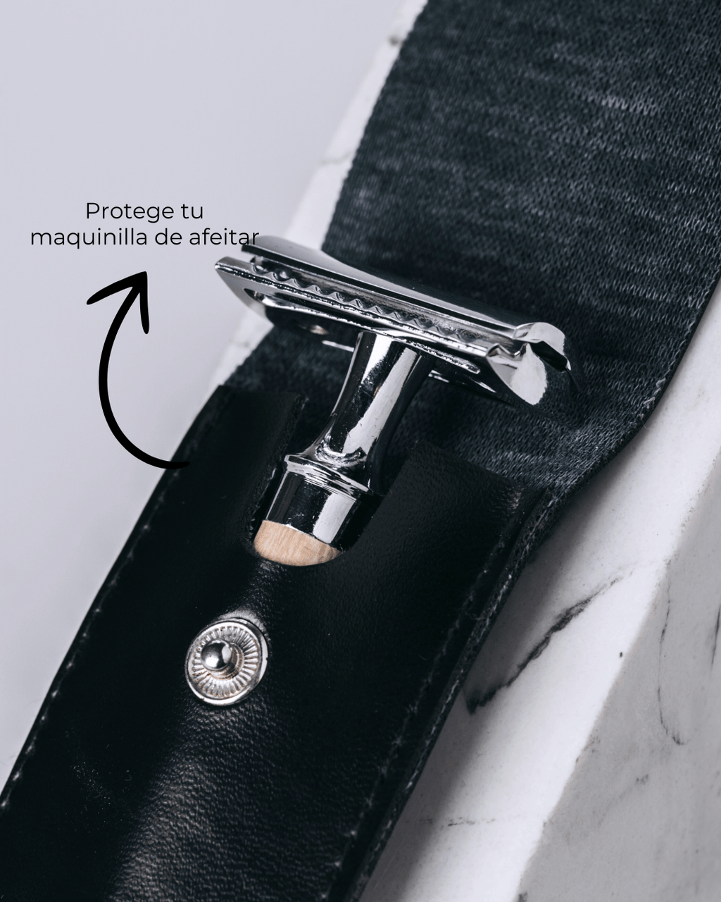 LIQUIDACIÓN Funda Maquinilla de Afeitar Negra - Montber Professional Brand