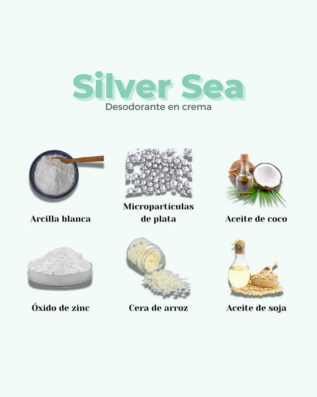 LIQUIDACIÓN Refill Desodorante Crema ECO Piel Sensible SILVER SEA - Montber Professional Brand