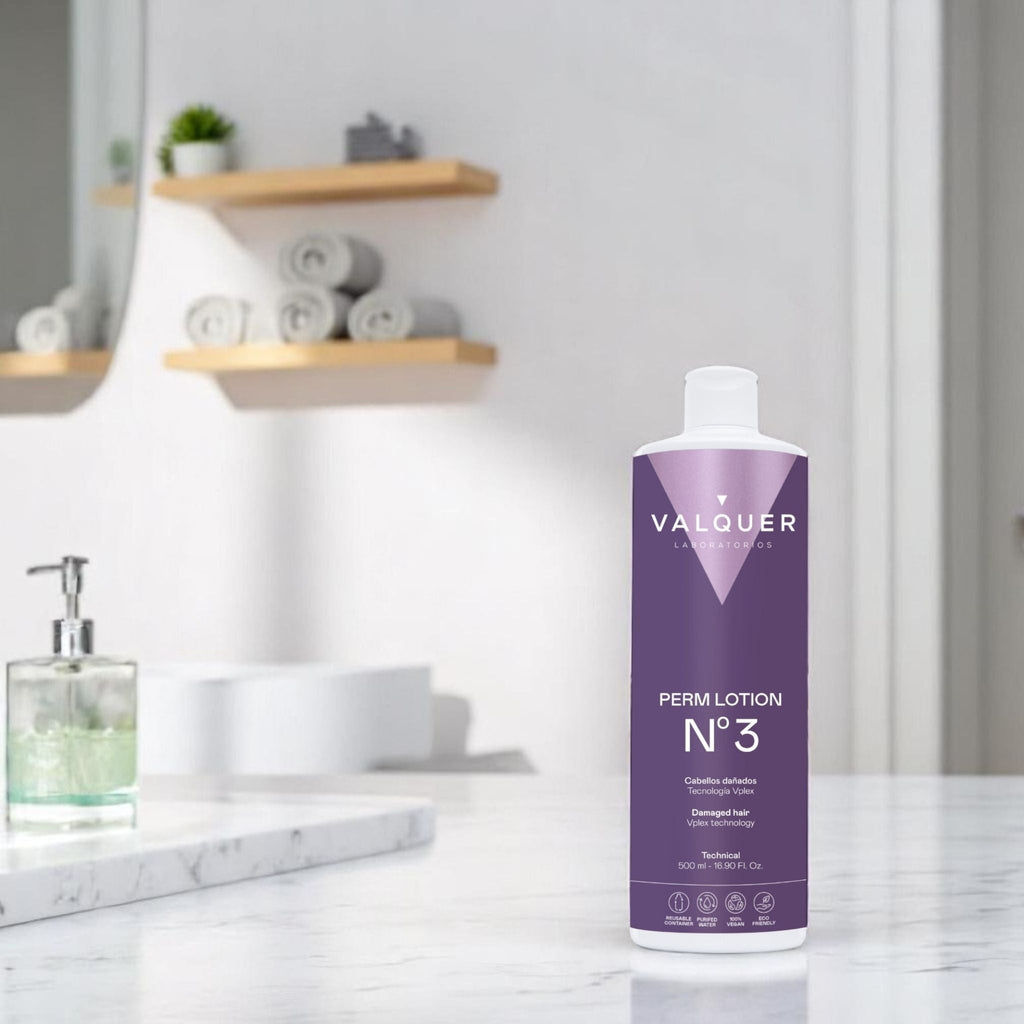 Líquido para permanente Nº3 (Estropeados) - 500 ml - Montber Professional Brand