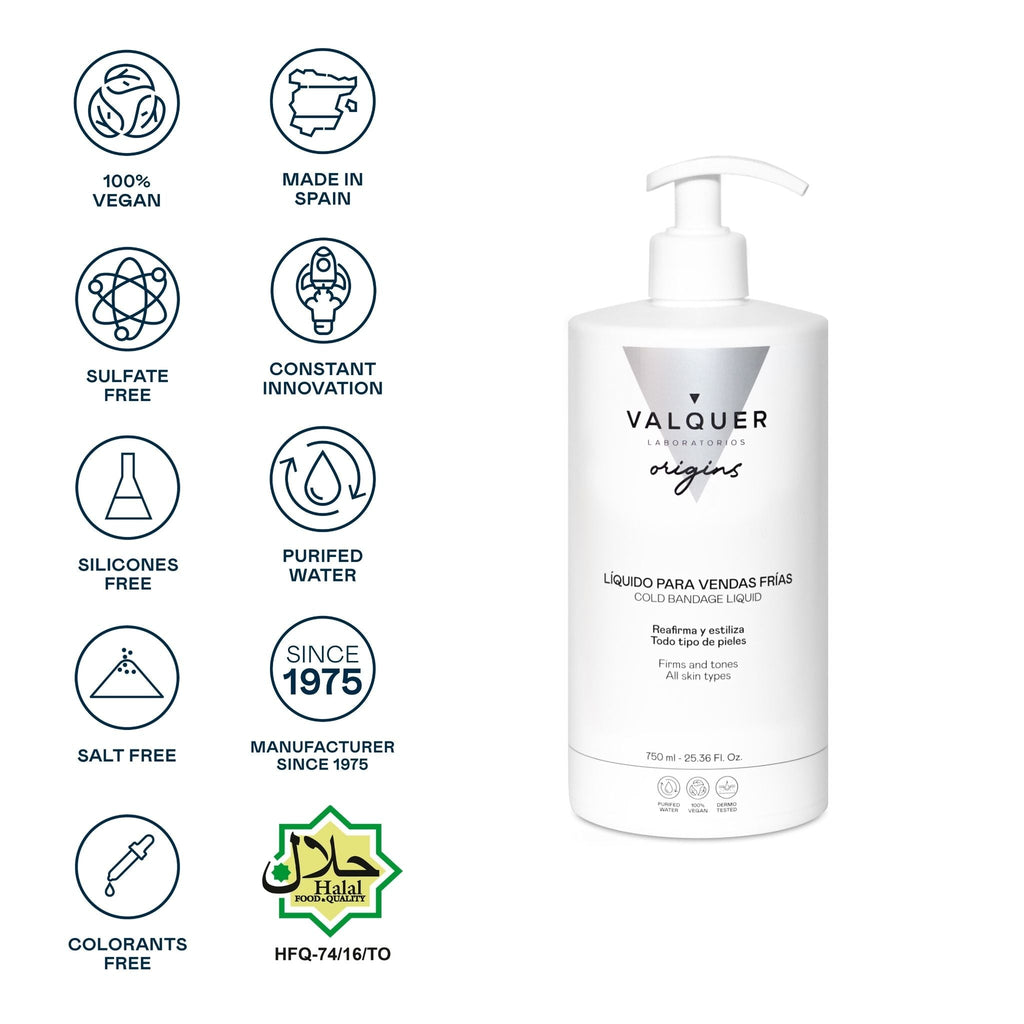 Líquido para vendas frías - 750 ml - Montber Professional Brand