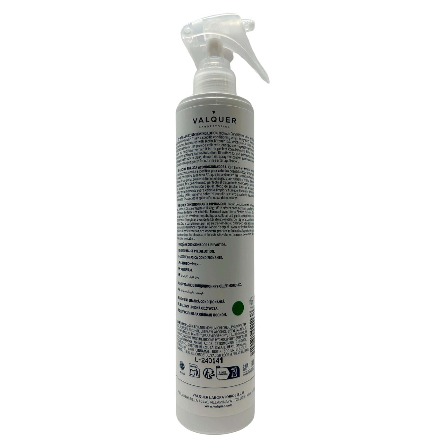 Loción bifásica capilar acondicionadora - 300 ml - Montber Professional Brand