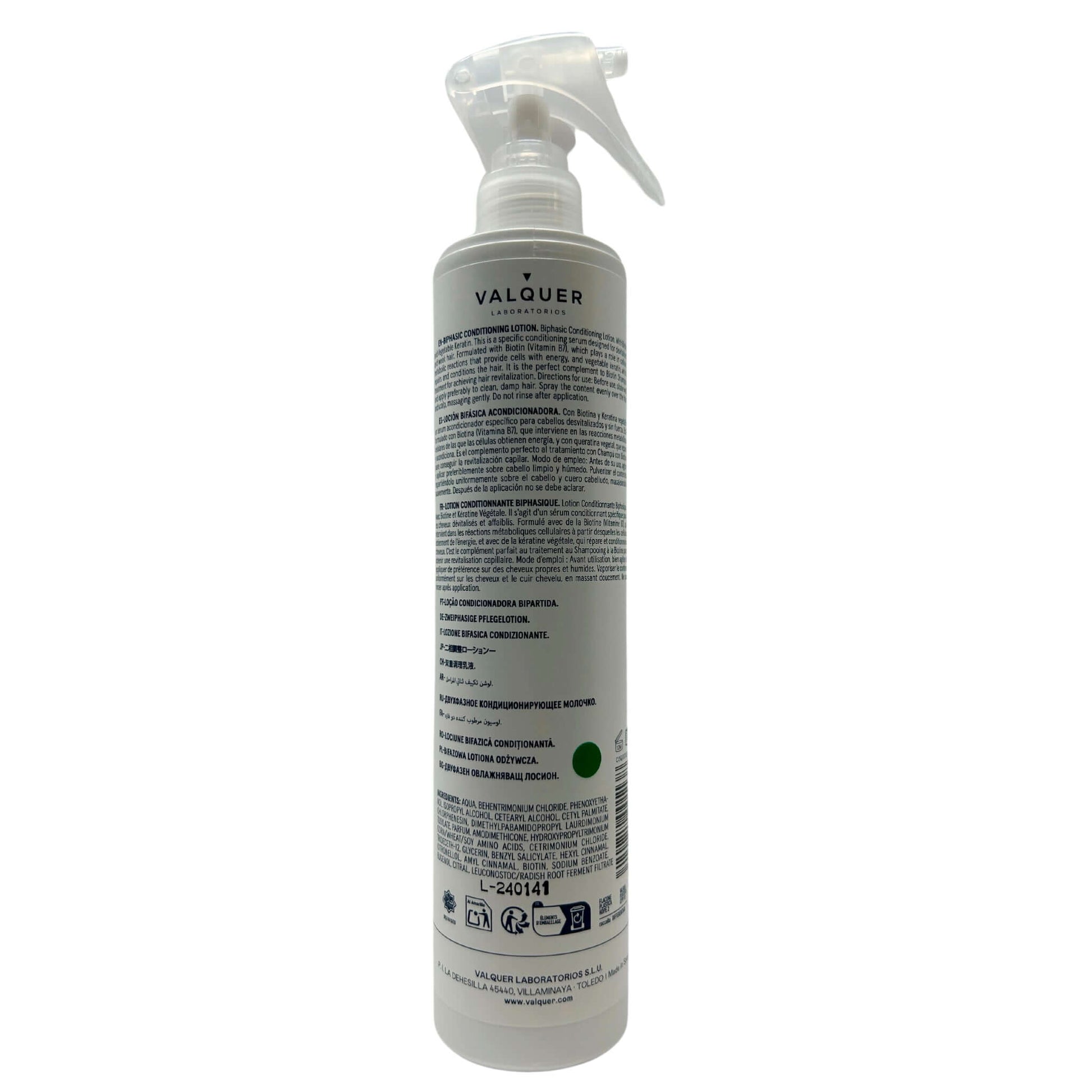 Loción bifásica capilar acondicionadora - 300 ml - Montber Professional Brand