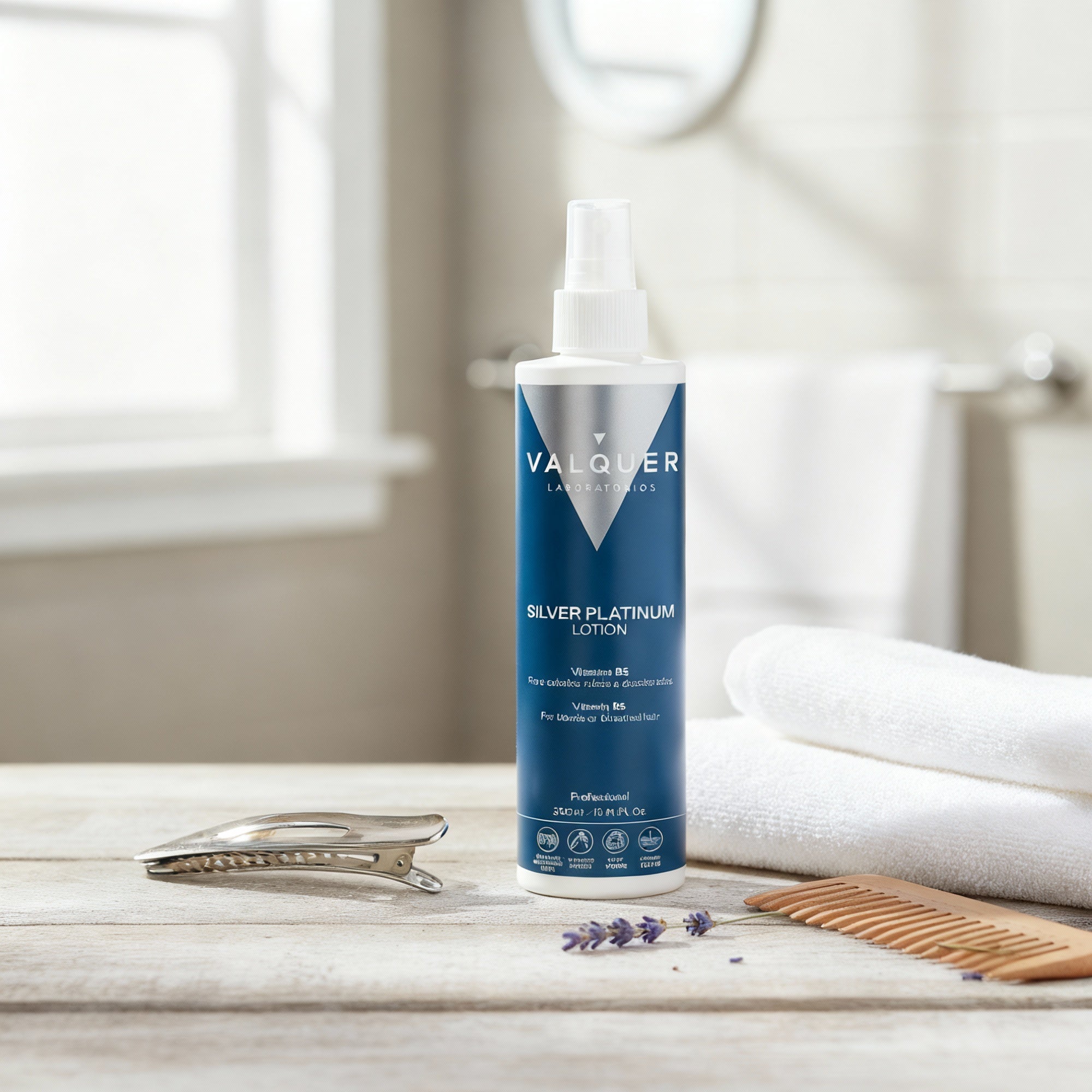 Loción capilar Silver Platinum - 300 ml - Montber Professional Brand