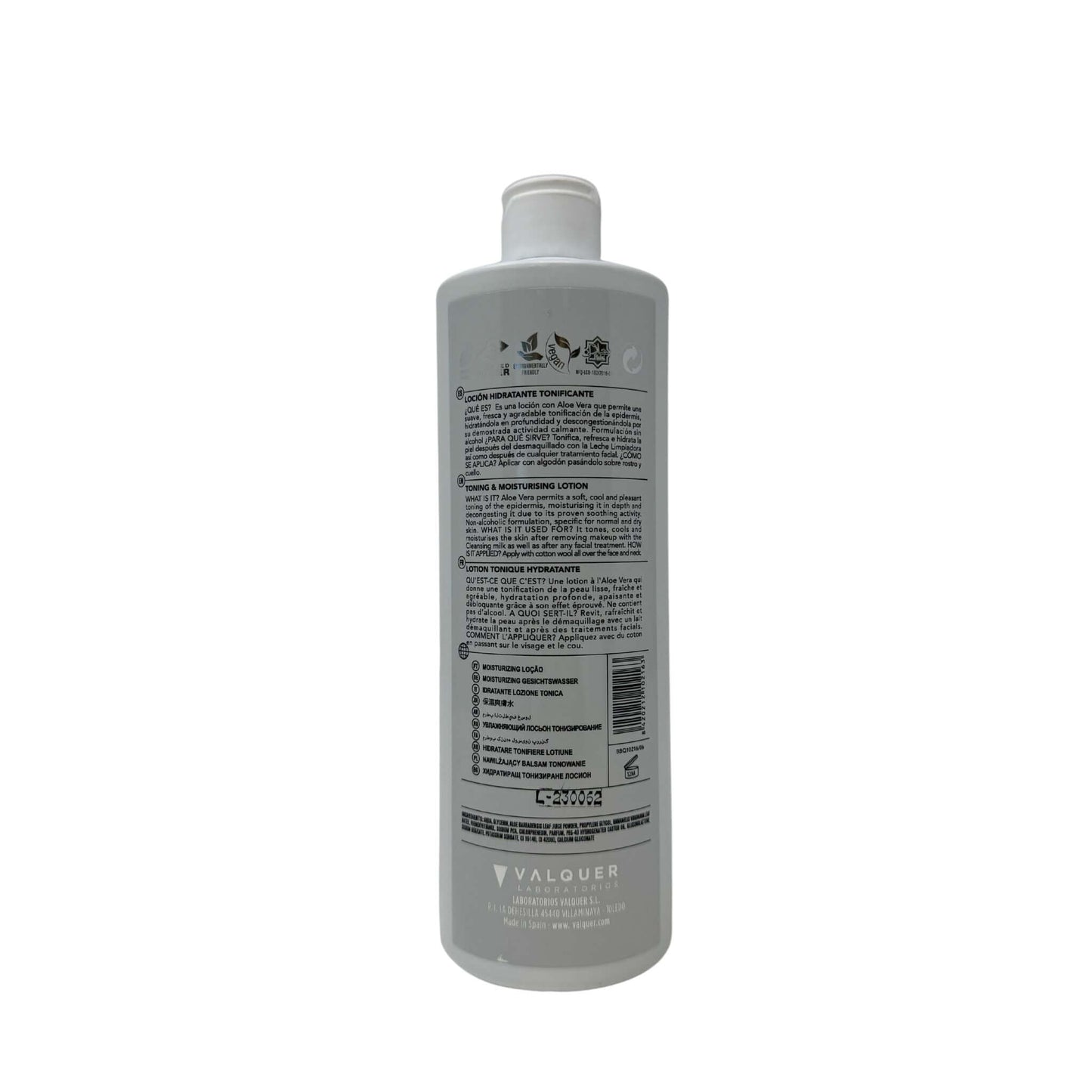 Loción Facial Hidratante Tonificante – Refresca, Calma e Hidrata Sin Alcohol - Montber Professional Brand