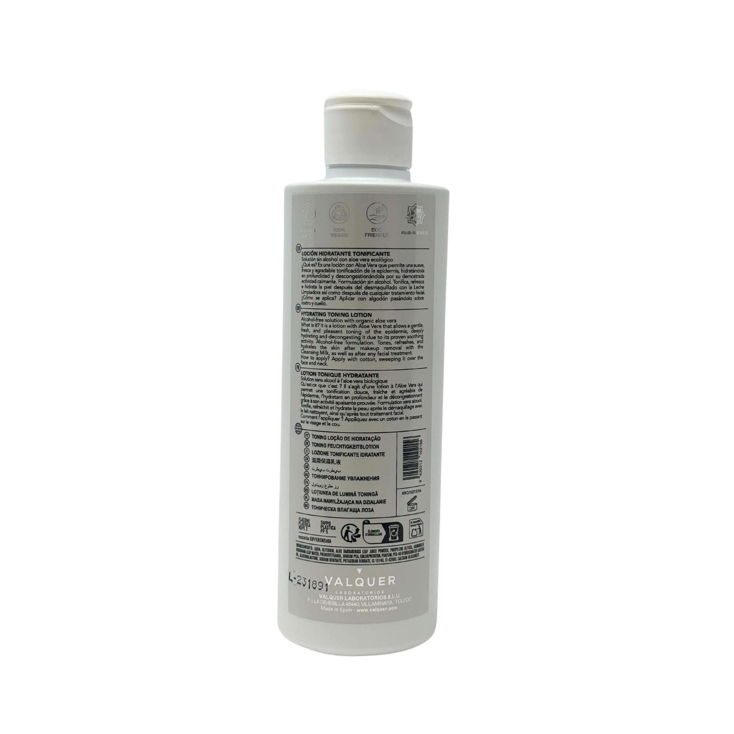 Loción Facial Hidratante Tonificante – Refresca, Calma e Hidrata Sin Alcohol - Montber Professional Brand