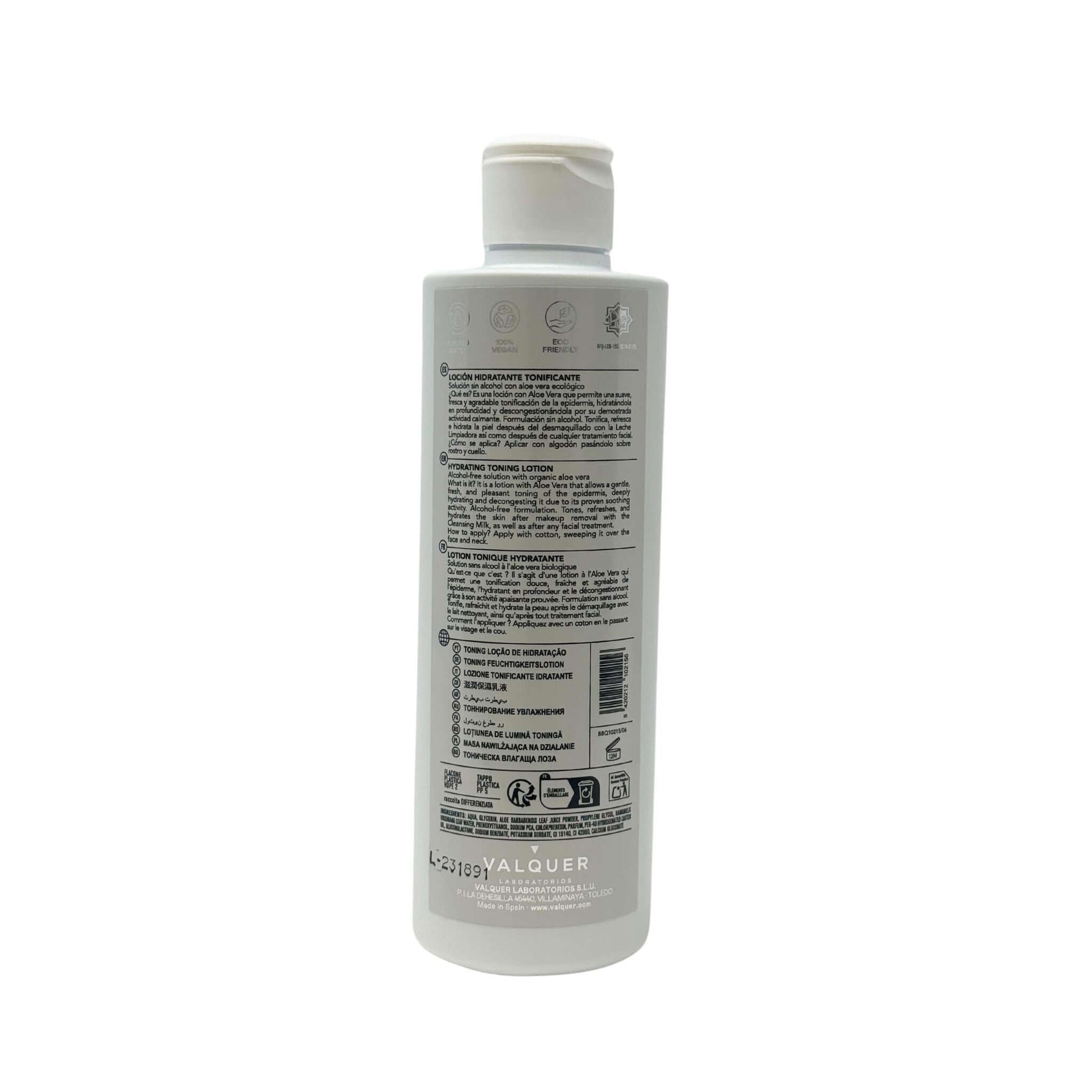 Loción Facial Hidratante Tonificante – Refresca, Calma e Hidrata Sin Alcohol - Montber Professional Brand