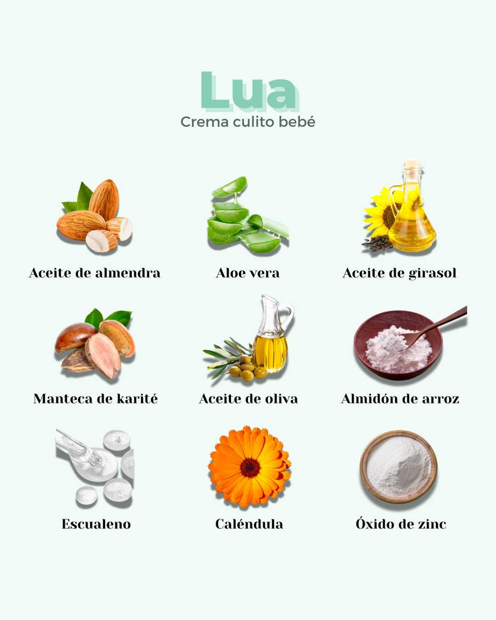 LUA Crema Protectora para el Culito del Bebé - Montber Professional Brand