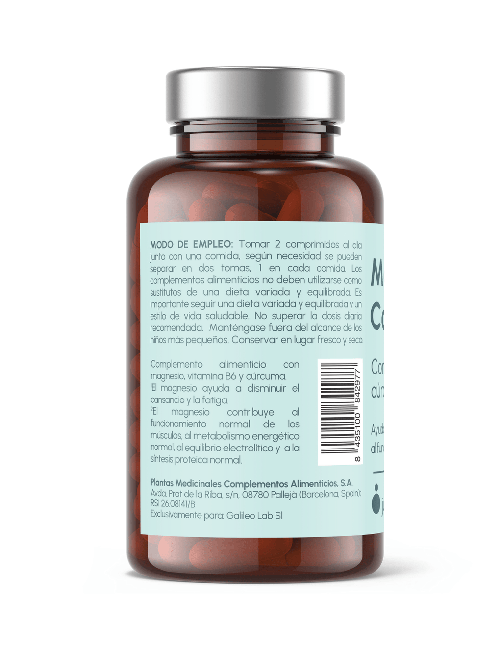 Magnesio 4 Complex - Fatiga y bienestar muscular - Montber Professional Brand