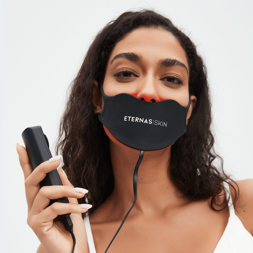 Máscara de Labios LED Infrarroja 850nm Silicona Médica - Montber Professional Brand