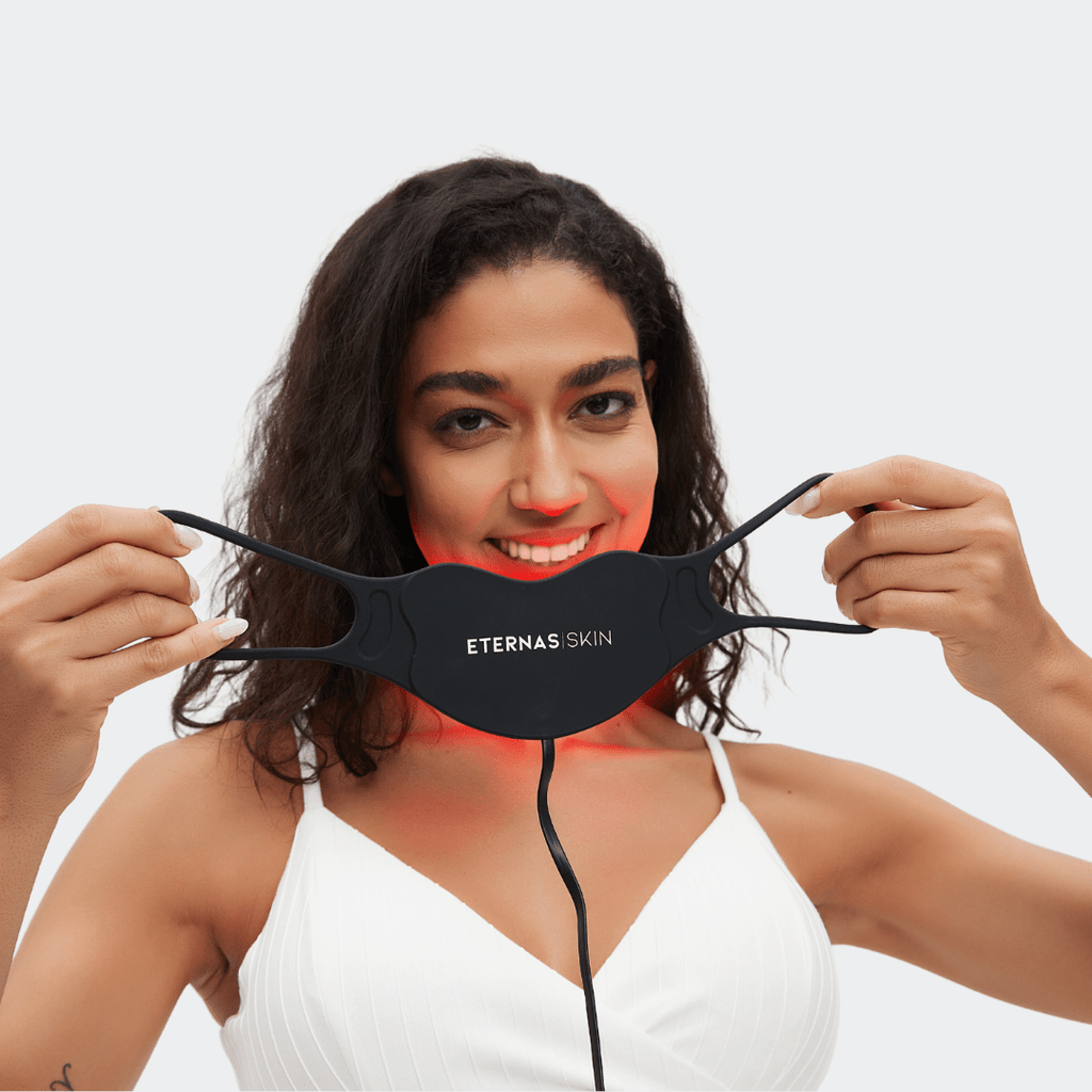 Máscara de Labios LED Infrarroja 850nm Silicona Médica - Montber Professional Brand