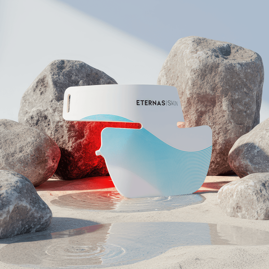 Máscara LED Infrarroja Profesional Cuello y Escote - 850nm Silicona de Grado Médico - Montber Professional Brand