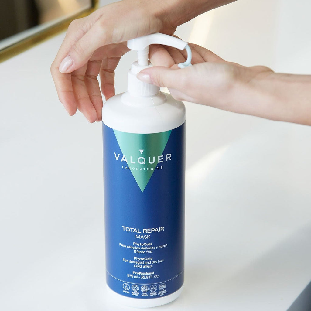 Mascarilla cabello Dañado - Reparadora efecto frío - Montber Professional Brand