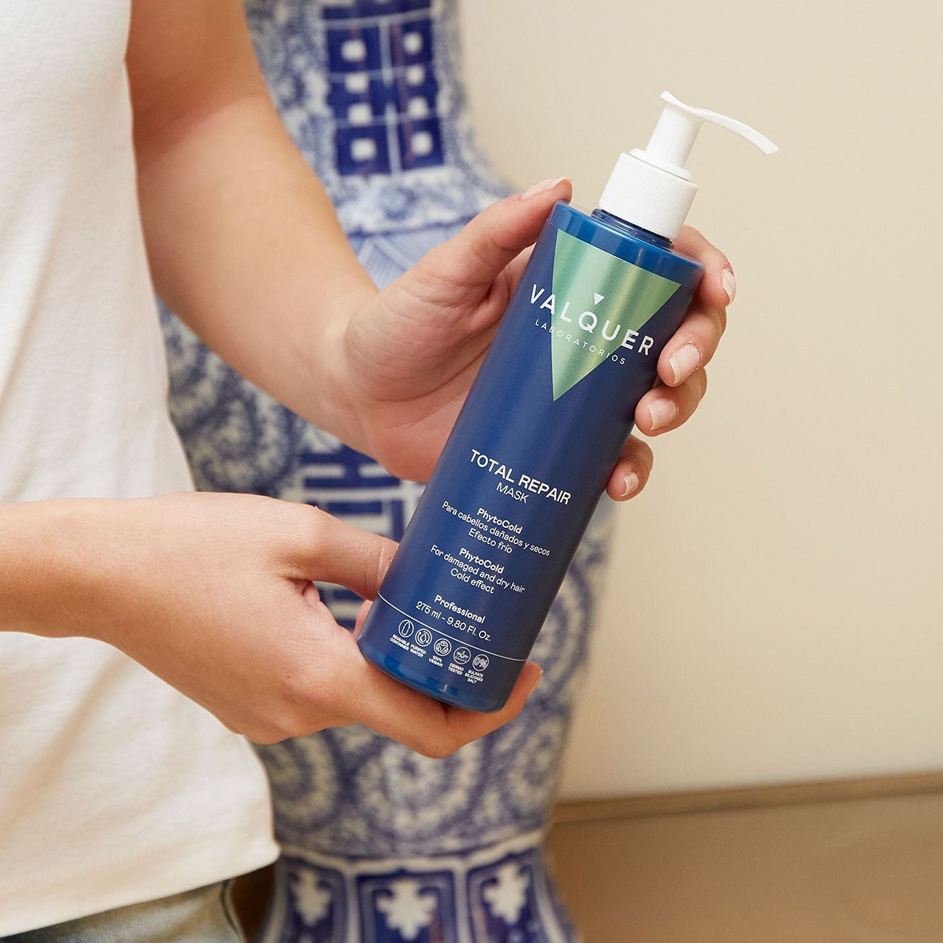 Mascarilla cabello Dañado - Reparadora efecto frío - Montber Professional Brand