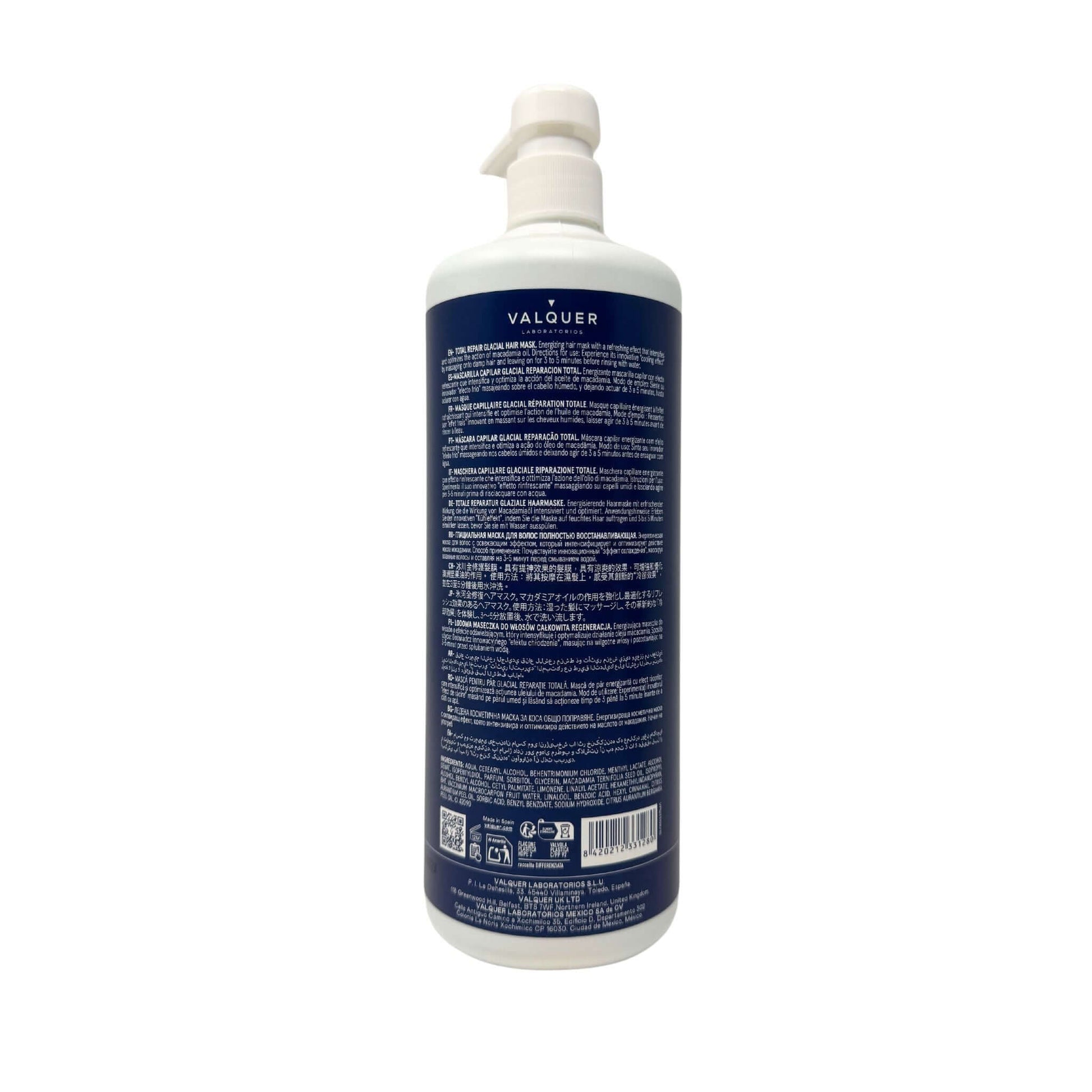Mascarilla cabello Dañado - Reparadora efecto frío - Montber Professional Brand
