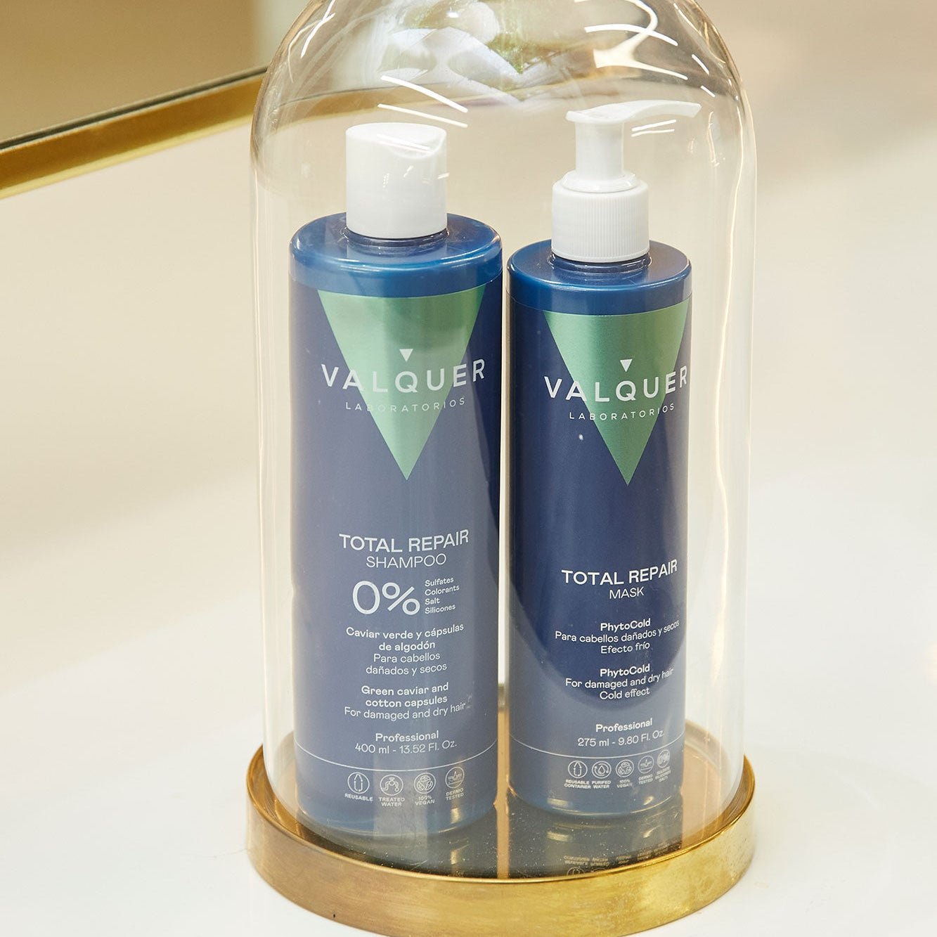 Mascarilla cabello Dañado - Reparadora efecto frío - Montber Professional Brand