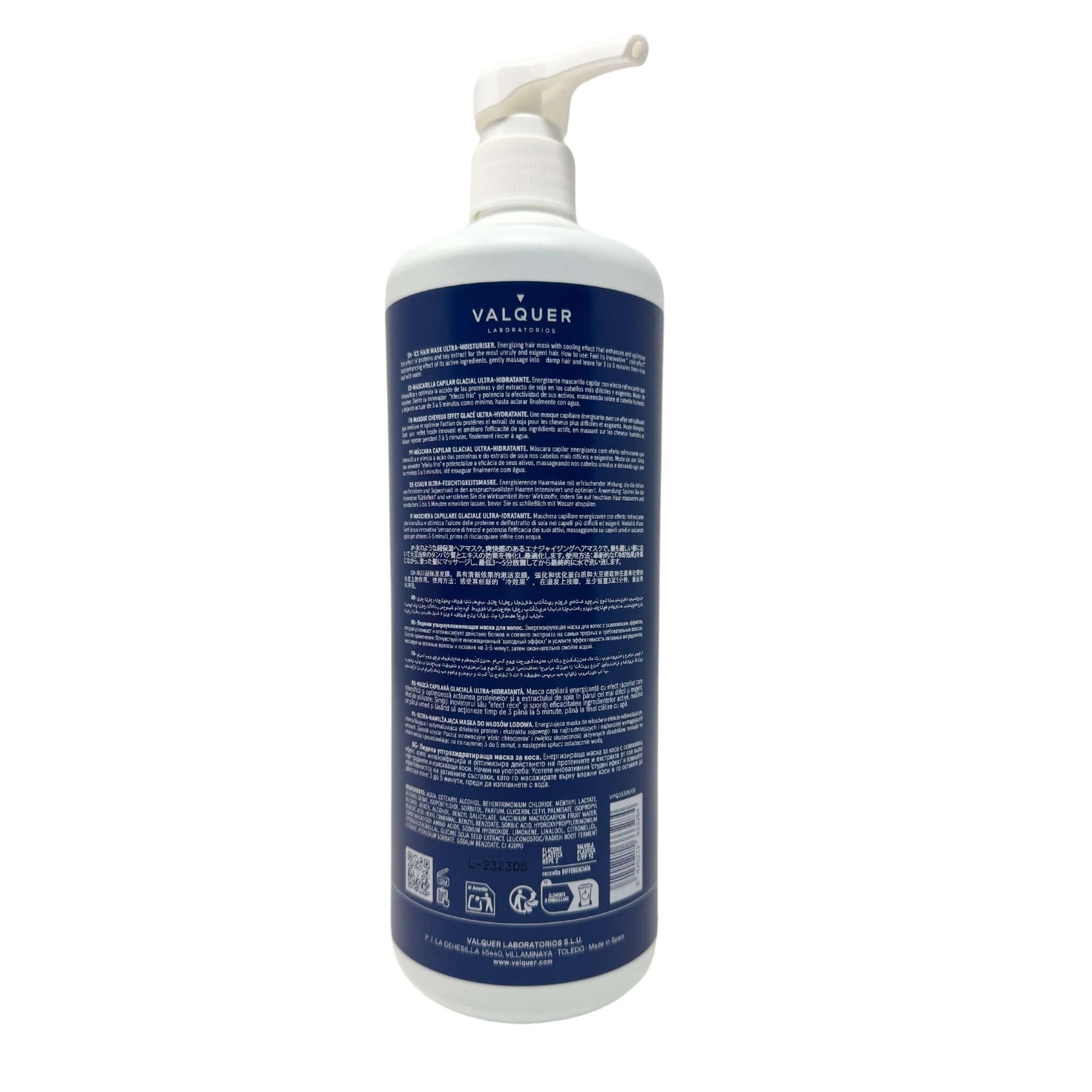 Mascarilla cabello seco - Hidratante efecto frío - Montber Professional Brand