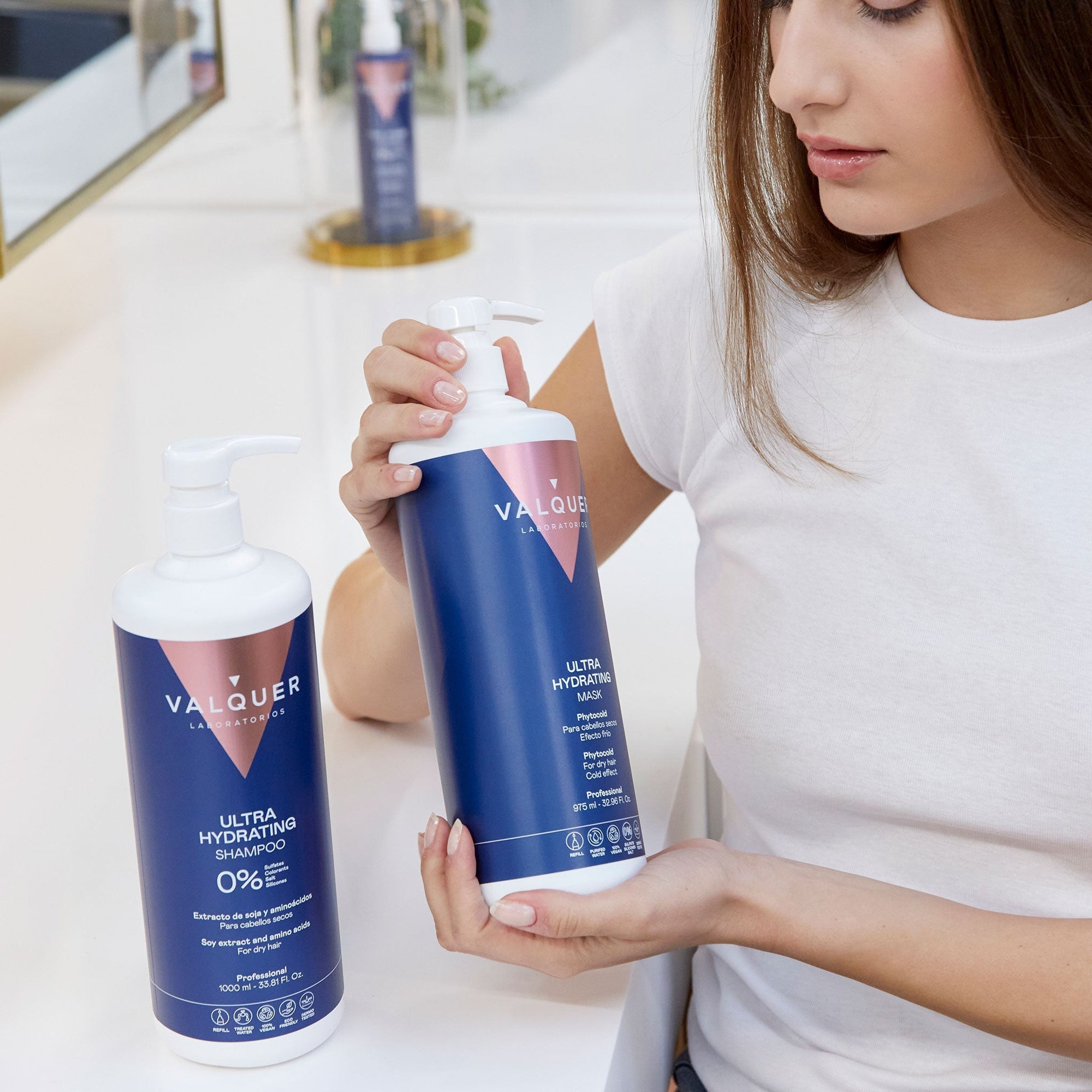 Mascarilla cabello seco - Hidratante efecto frío - Montber Professional Brand