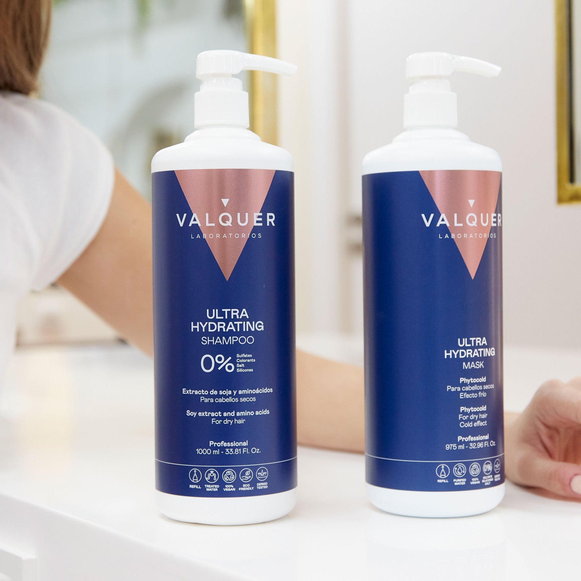 Mascarilla cabello seco - Hidratante efecto frío - Montber Professional Brand