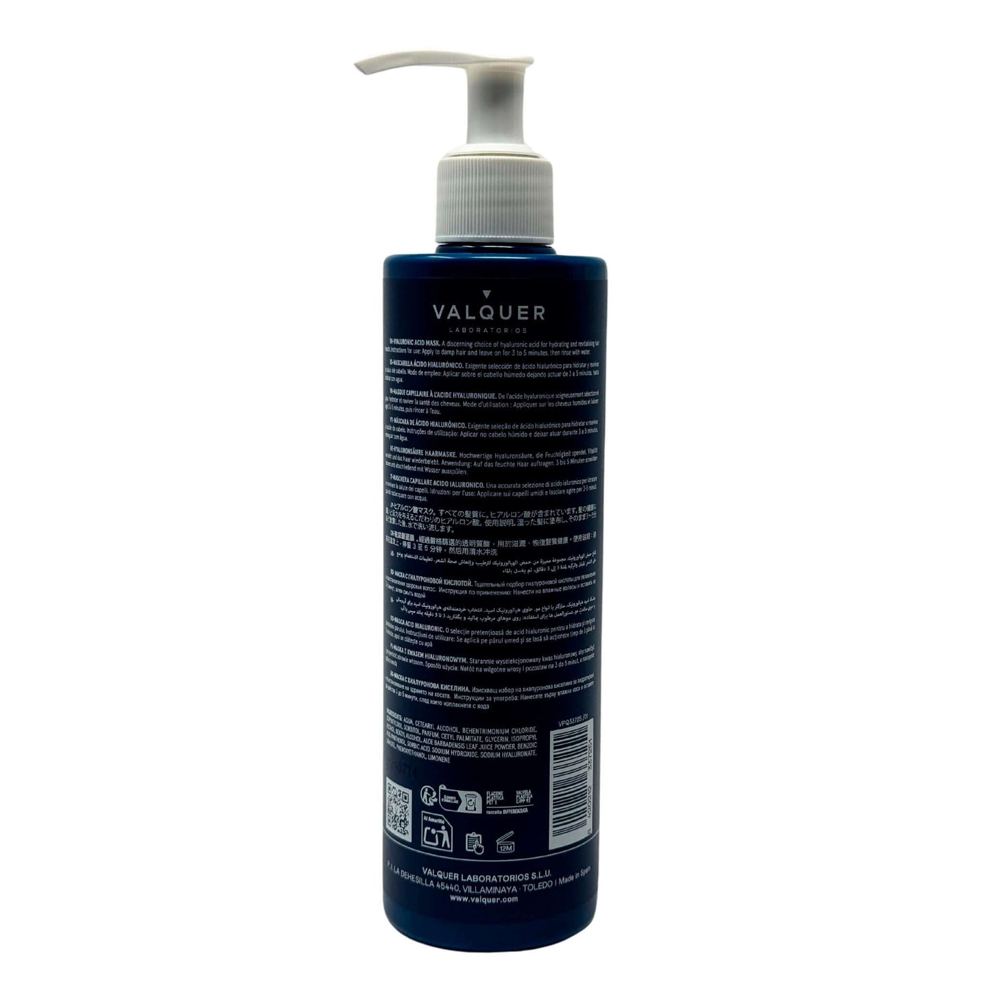 Mascarilla Capilar con Ácido Hialurónico - Montber Professional Brand