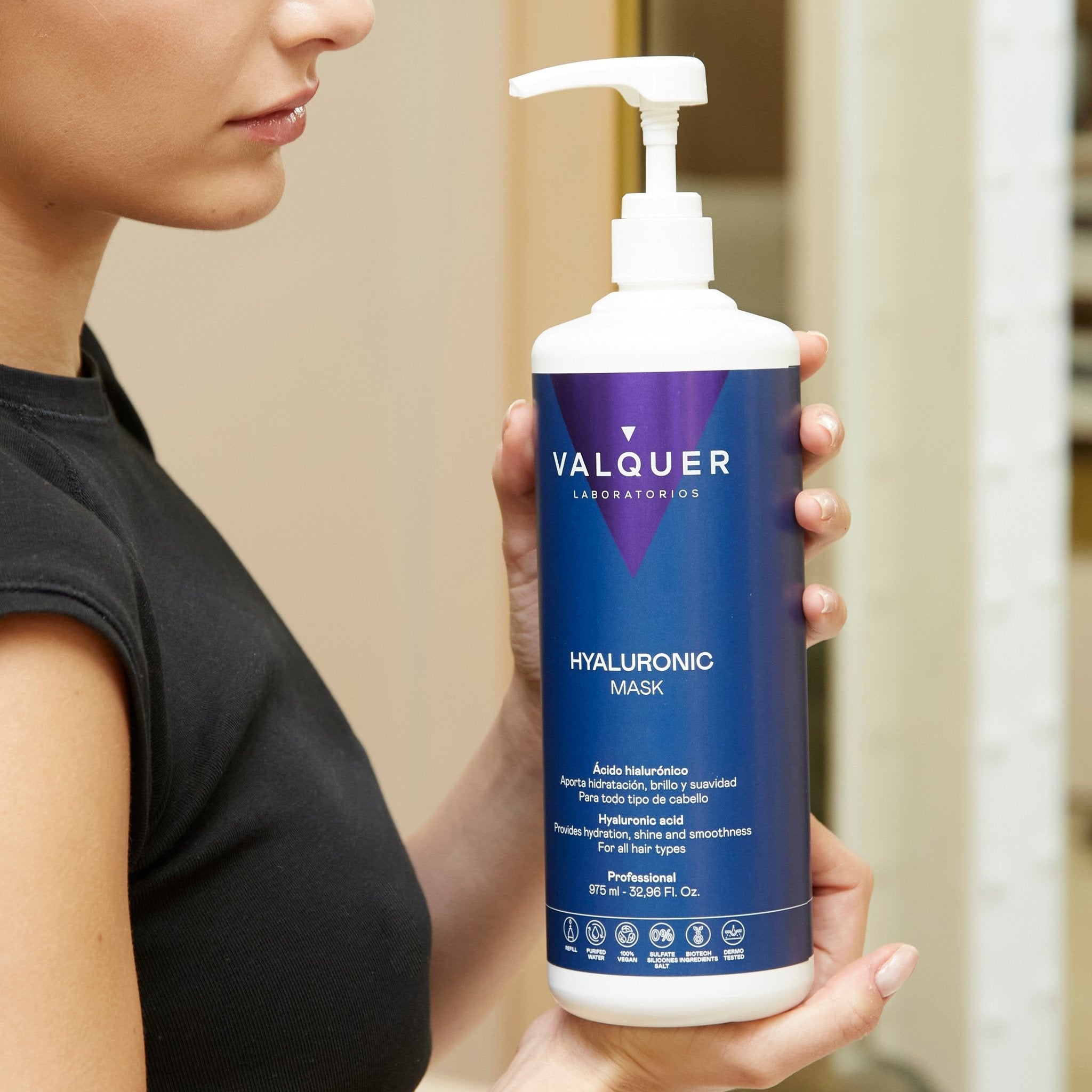 Mascarilla Capilar con Ácido Hialurónico - Montber Professional Brand