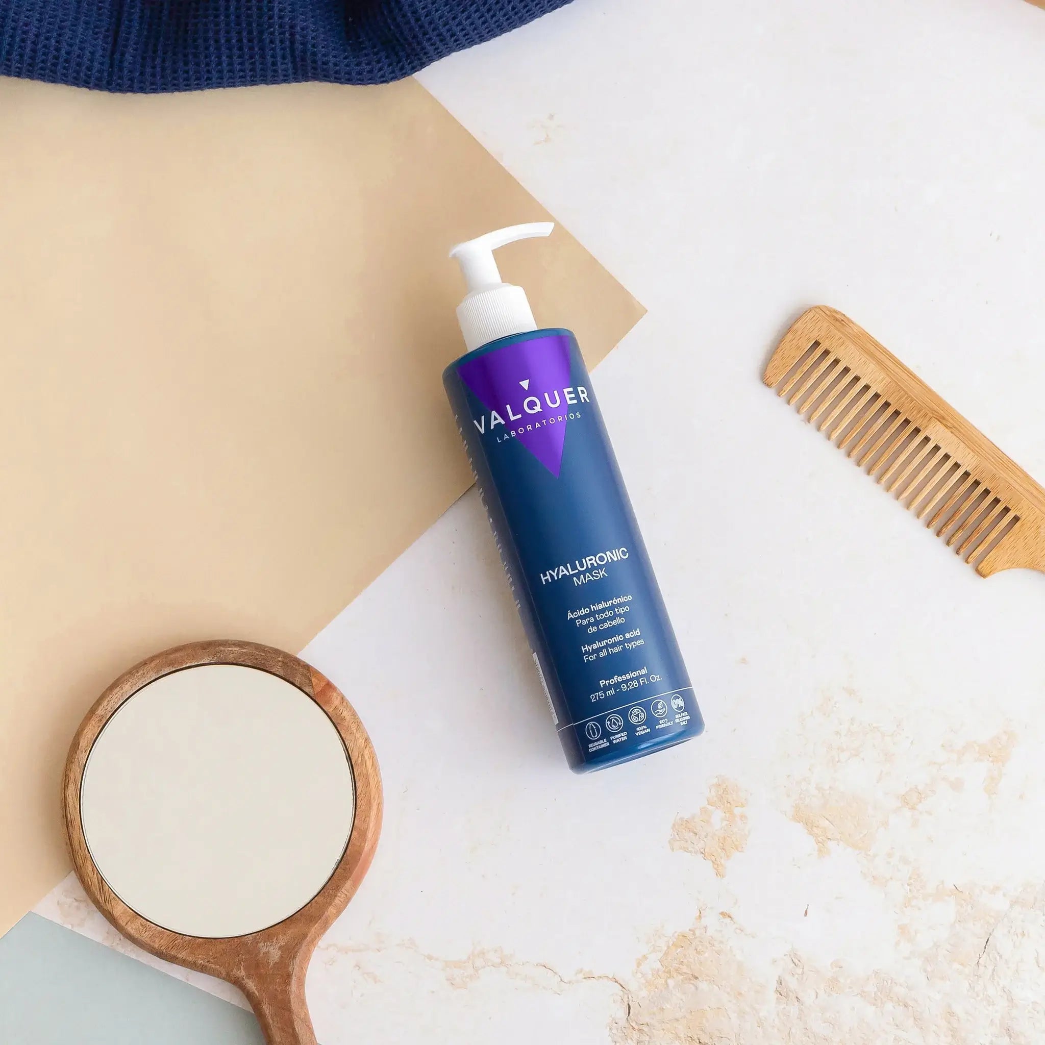 Mascarilla Capilar con Ácido Hialurónico - Montber Professional Brand