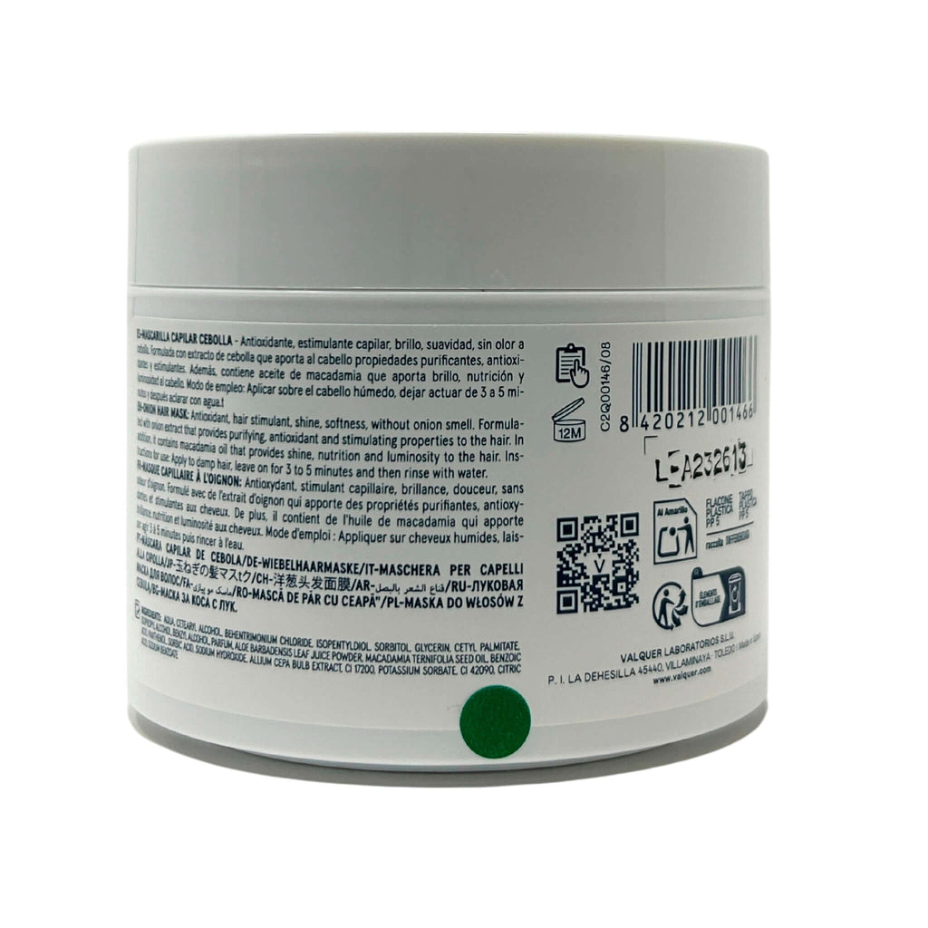 Mascarilla capilar de cebolla - 300 ml - Montber Professional Brand