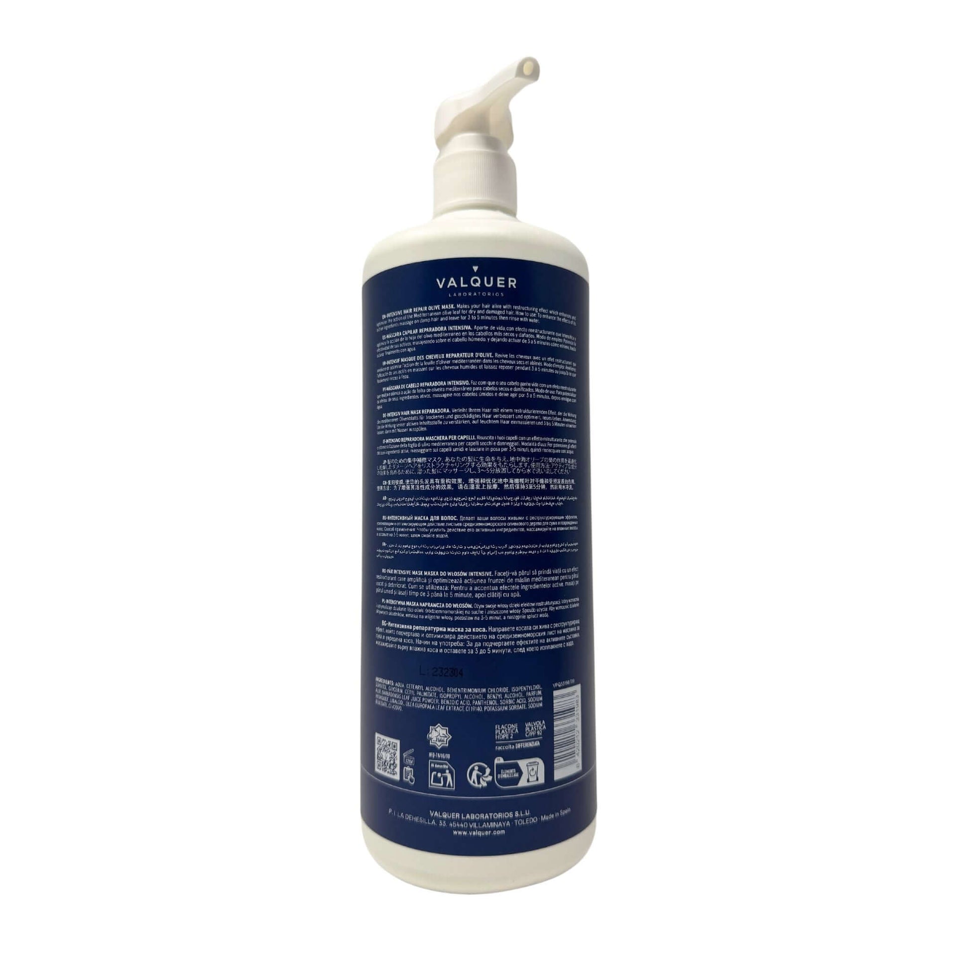 Mascarilla capilar de Oliva - Reparadora e Intensiva - Montber Professional Brand