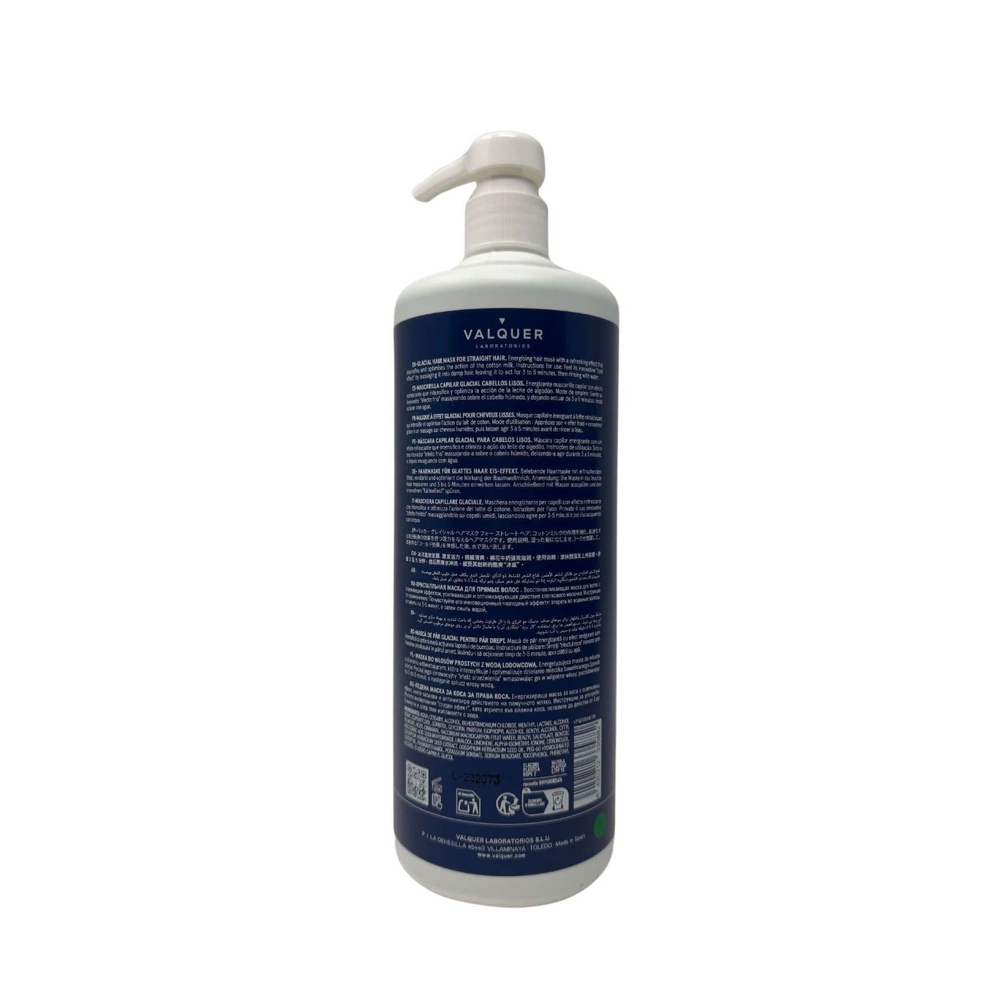 Mascarilla capilar glacial para cabellos lisos - Montber Professional Brand