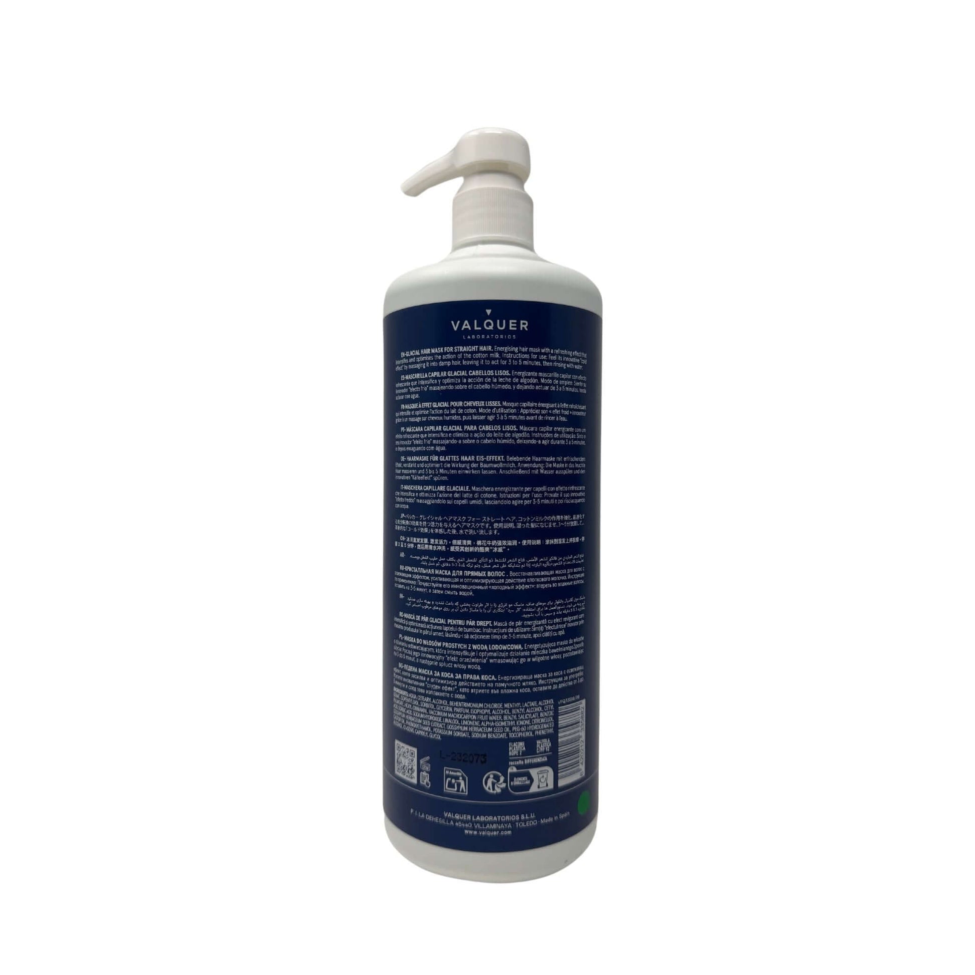 Mascarilla capilar glacial para cabellos lisos - Montber Professional Brand