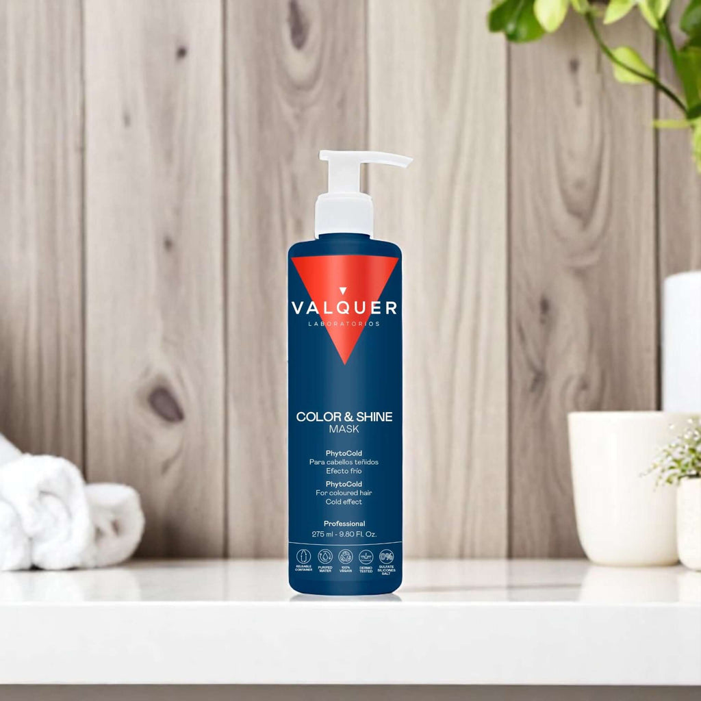 Mascarilla capilar glacial potenciador color y brillo para cabellos teñidos - Montber Professional Brand