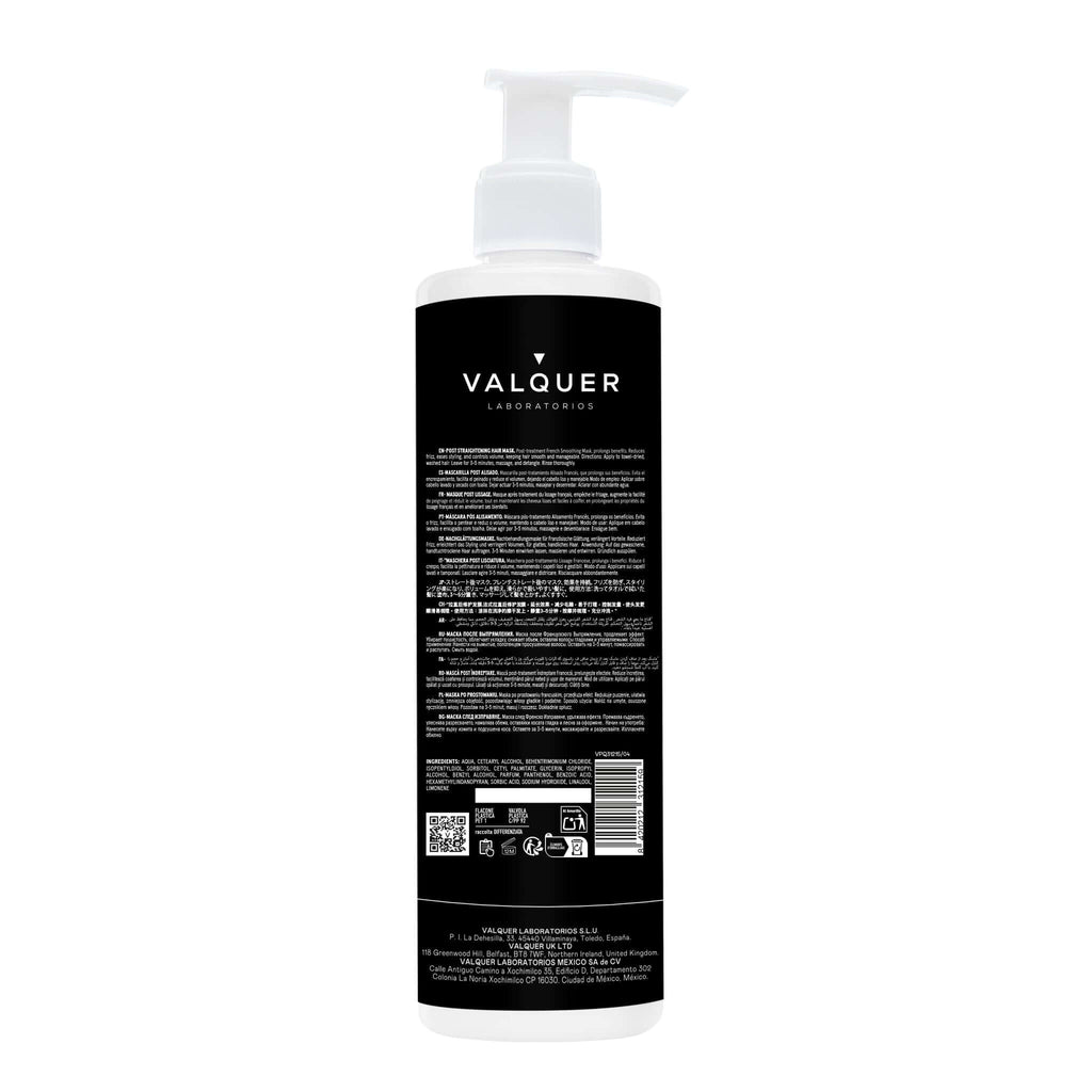 Mascarilla capilar post alisado francés - 275 ml - Montber Professional Brand