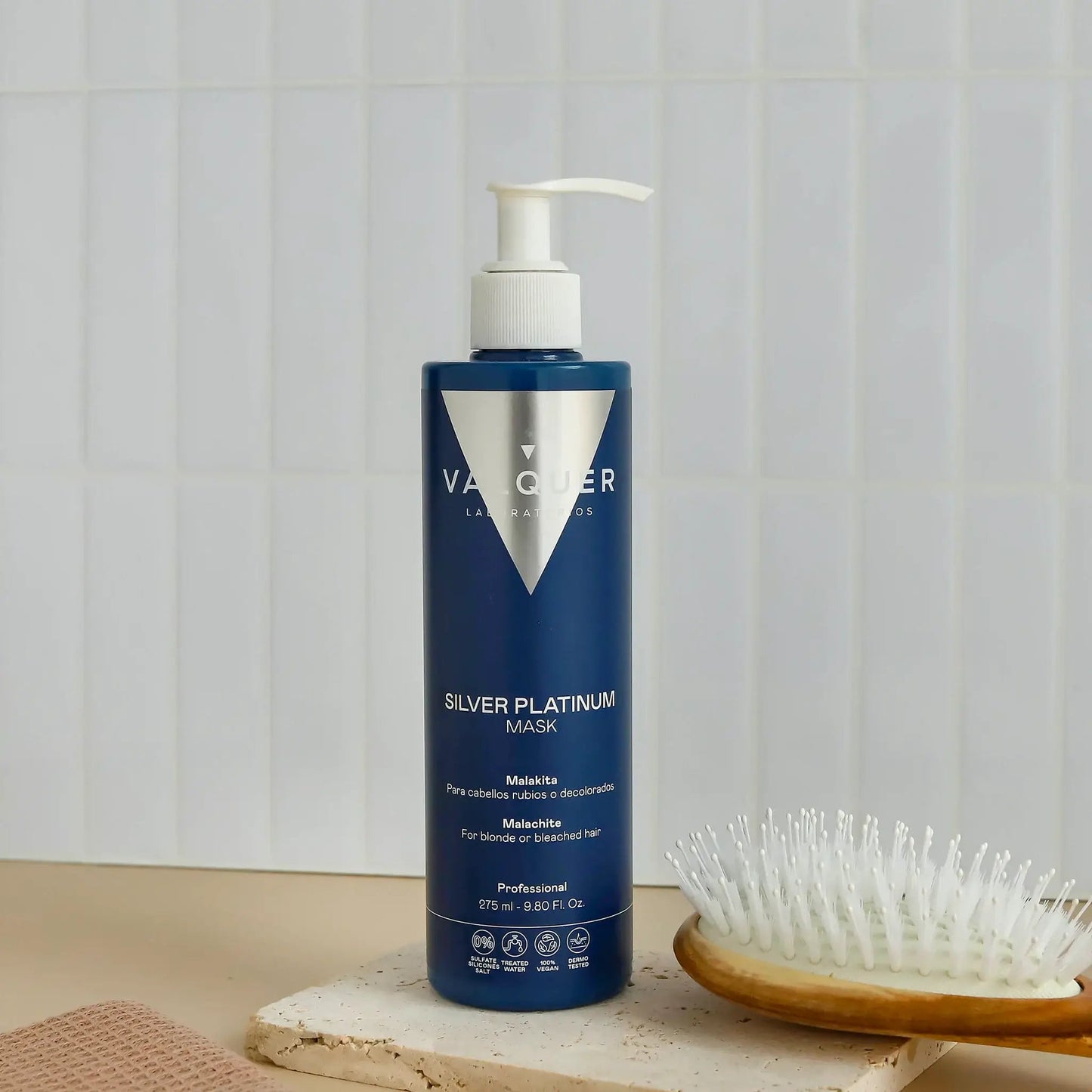 Mascarilla capilar Silver Platinum - 275 ml - Montber Professional Brand