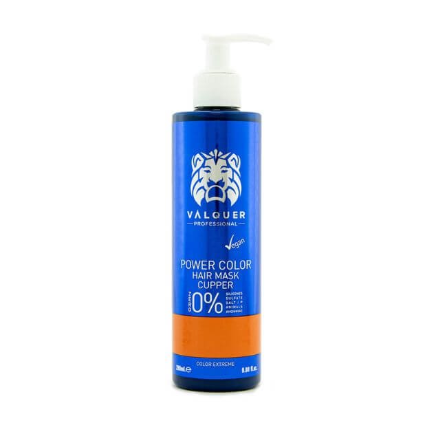 Mascarilla color Cobre - Power Color - 275 ml - Montber Professional Brand