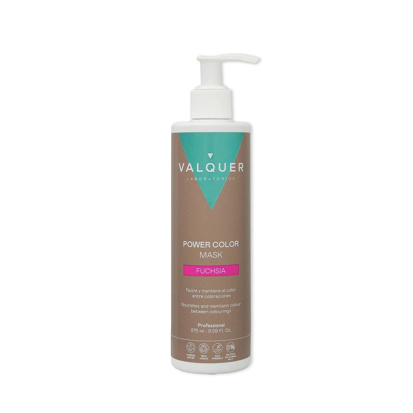 Mascarilla color Fucsia / Rosa - Power Color - 275 ml - Montber Professional Brand