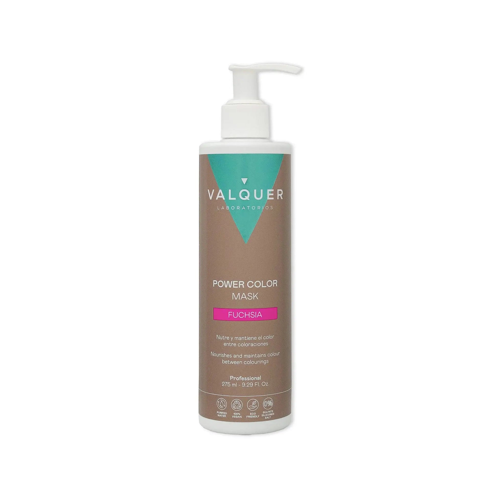 Mascarilla color Fucsia / Rosa - Power Color - 275 ml - Montber Professional Brand